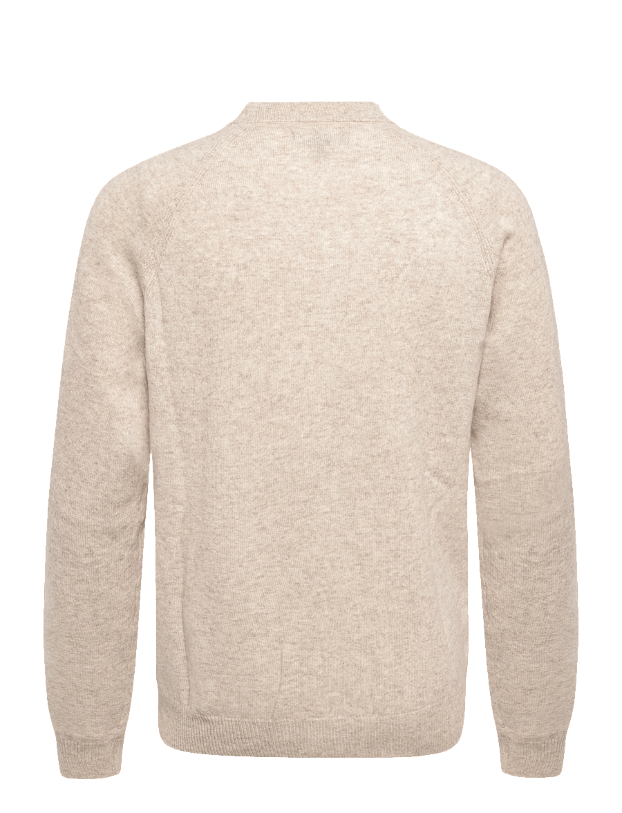Matinique - MAhellson - round necks - eggnog melange - 2