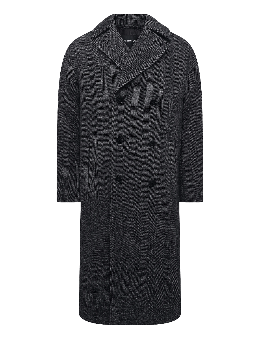 Matinique - MABullmer Long - vinterjackor - medium grey melange - 1