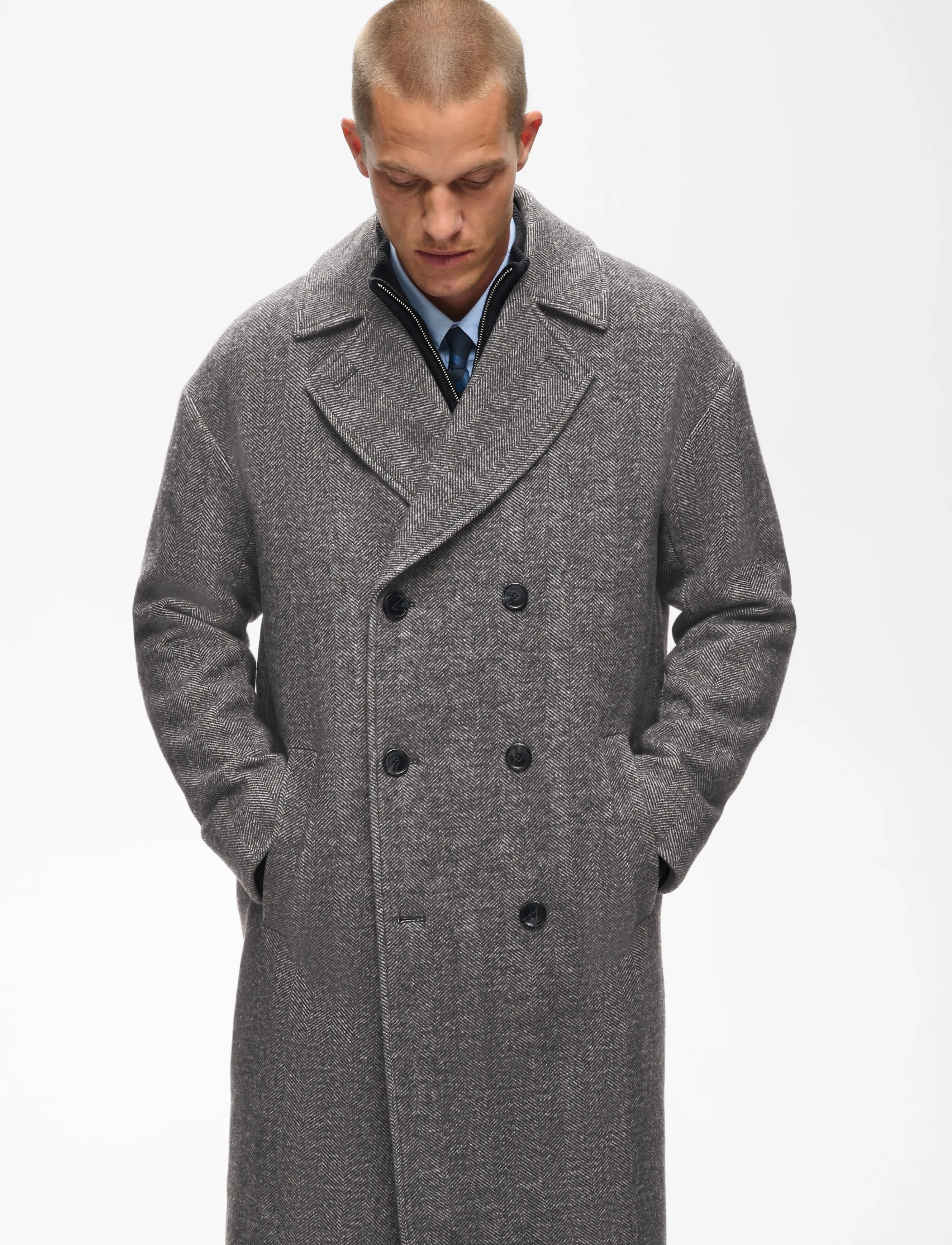 Matinique MABullmer Long - Üleriided - MEDIUM GREY MELANGE / grey
