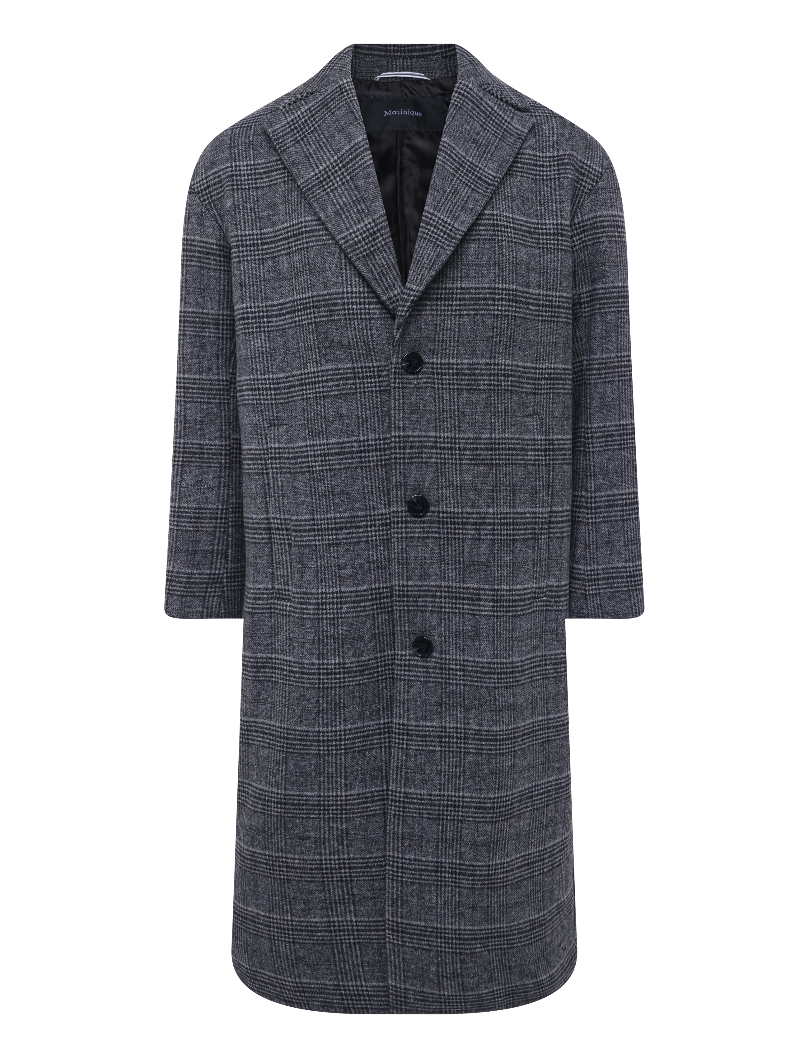 Matinique MAlancasters long - Kappor - MEDIUM GREY MELANGE / grey
