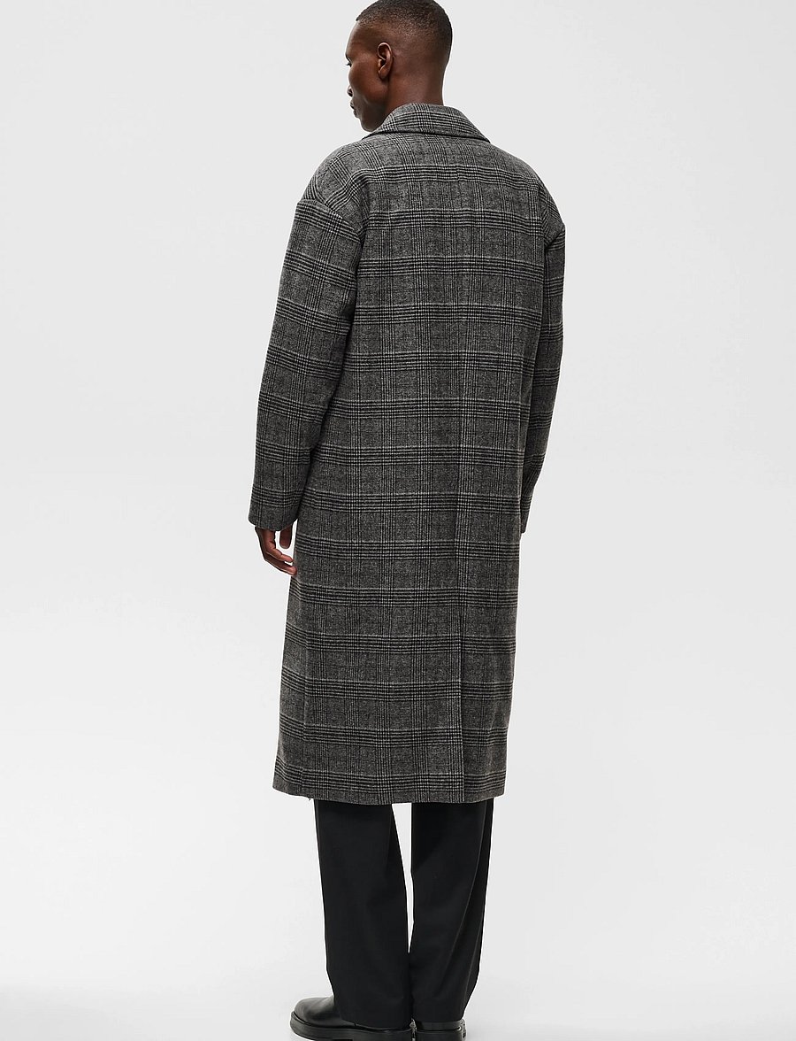 Matinique - MAlancasters long - uldfrakker - medium grey melange - 3