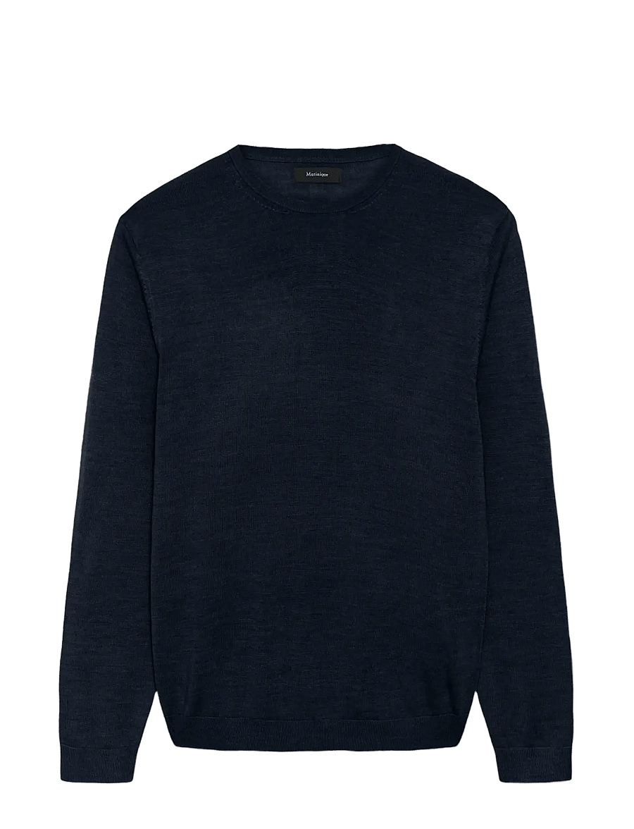 Matinique - MAPetro - round necks - dark navy - 1