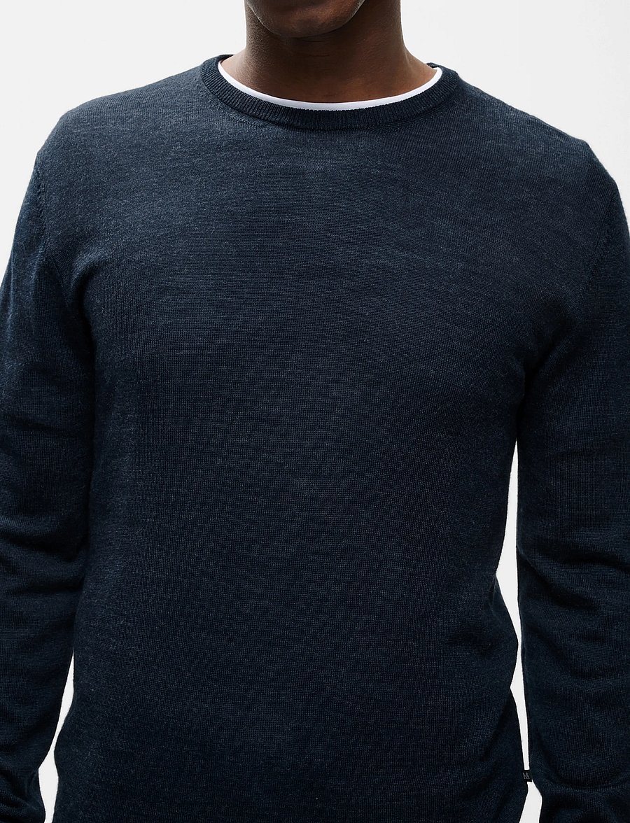 Matinique - MAPetro - round necks - dark navy - 4