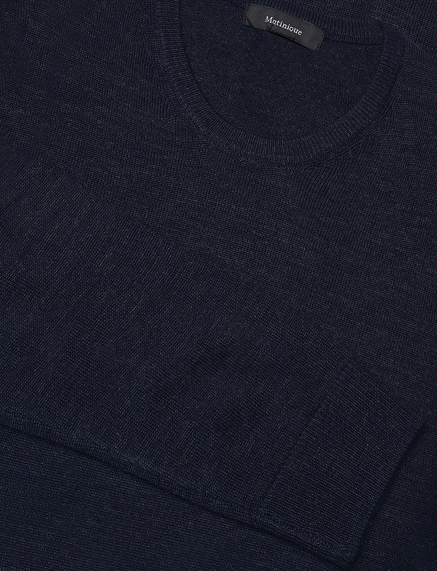 Matinique - MAPetro - round necks - dark navy - 5