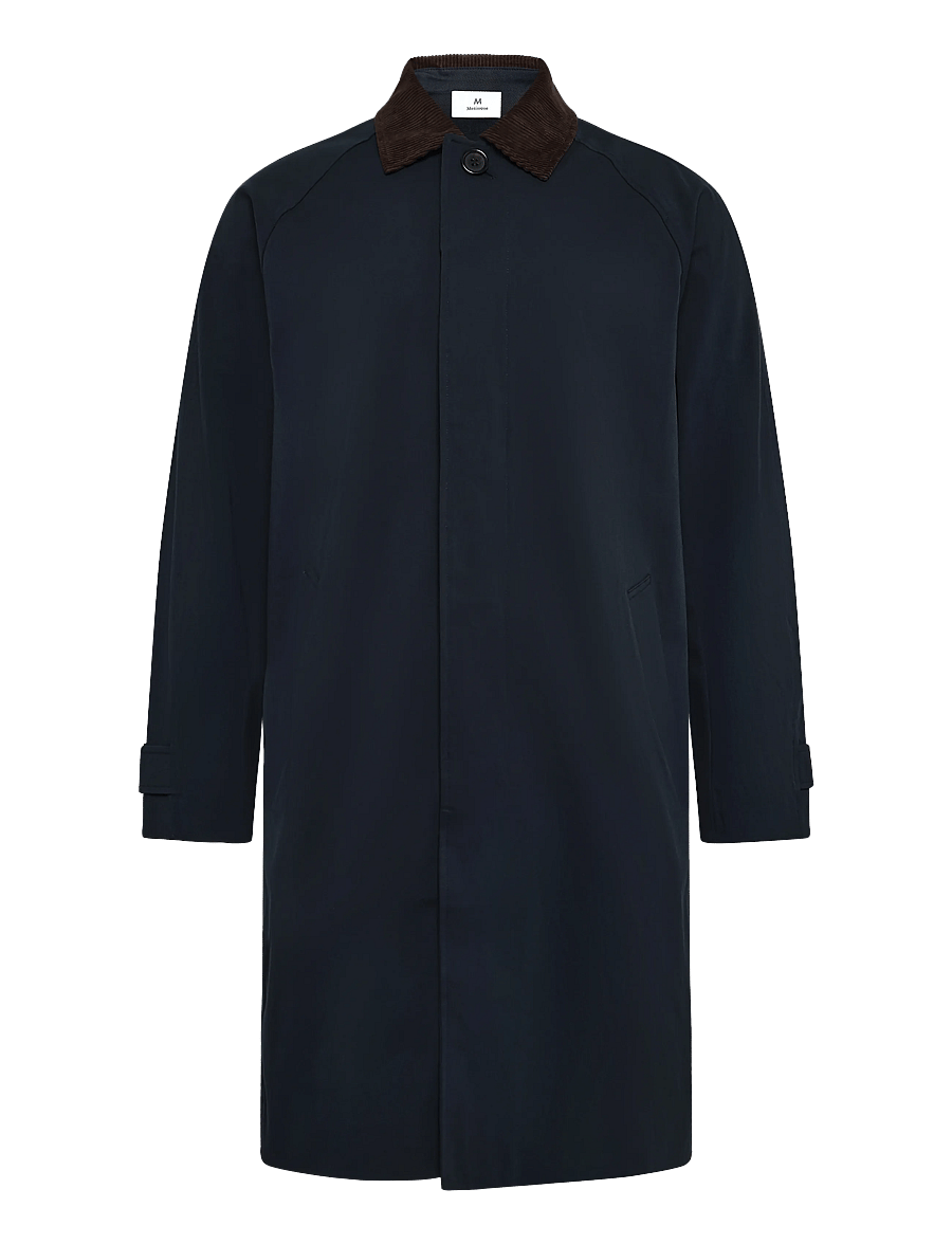 Matinique - MAelijah cord 73 - leichte mäntel - dark navy - 1