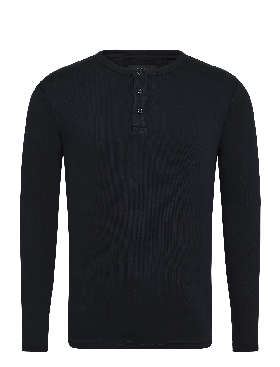 Matinique - MAHenley - langärmelige t-shirts - dark navy - 1