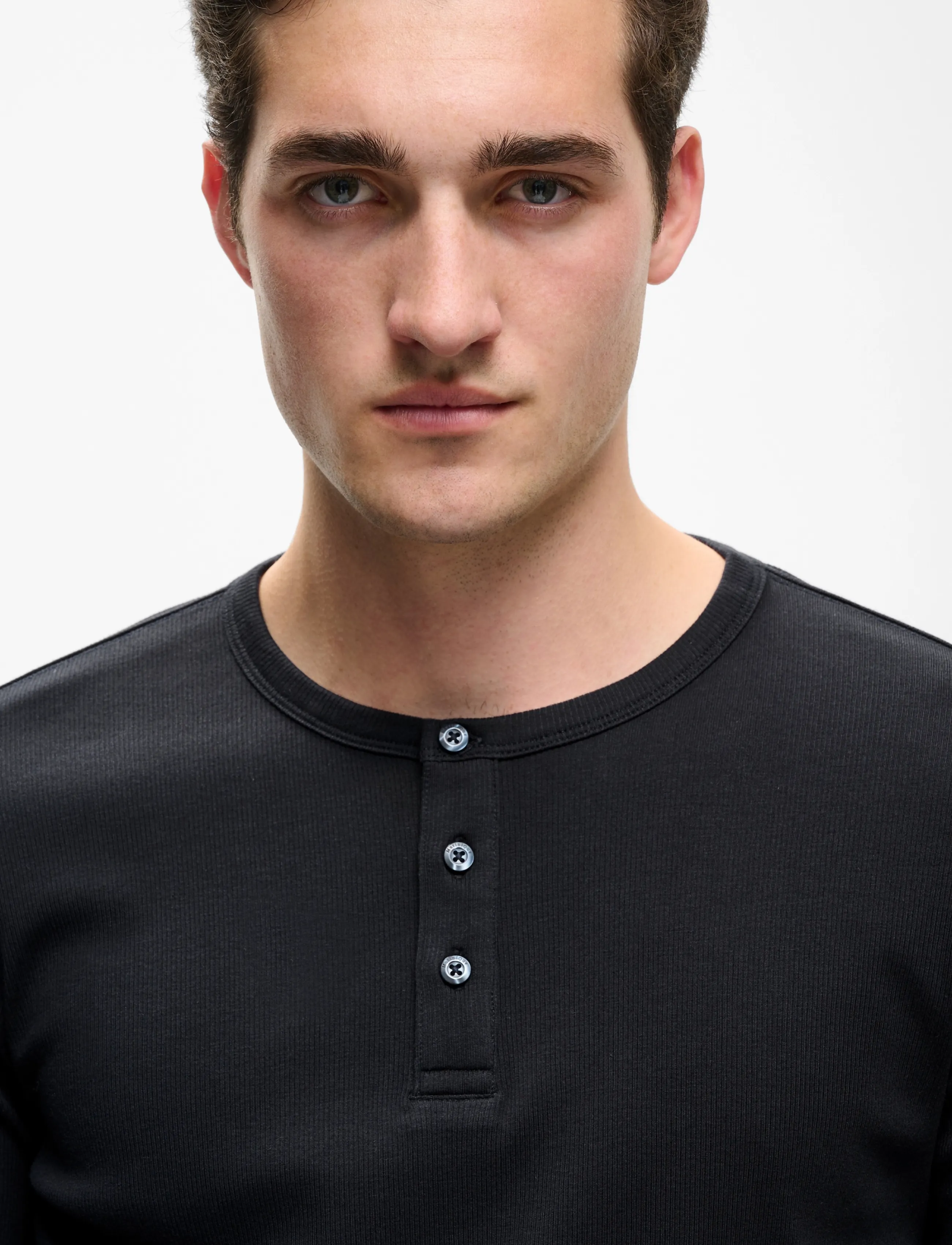 Matinique - MAHenley - langærmede t-shirts - dark navy - 4
