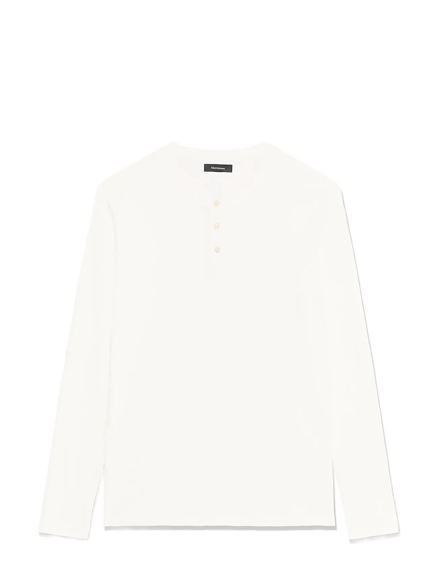 Matinique - MAHenley - langärmelige t-shirts - off white - 1