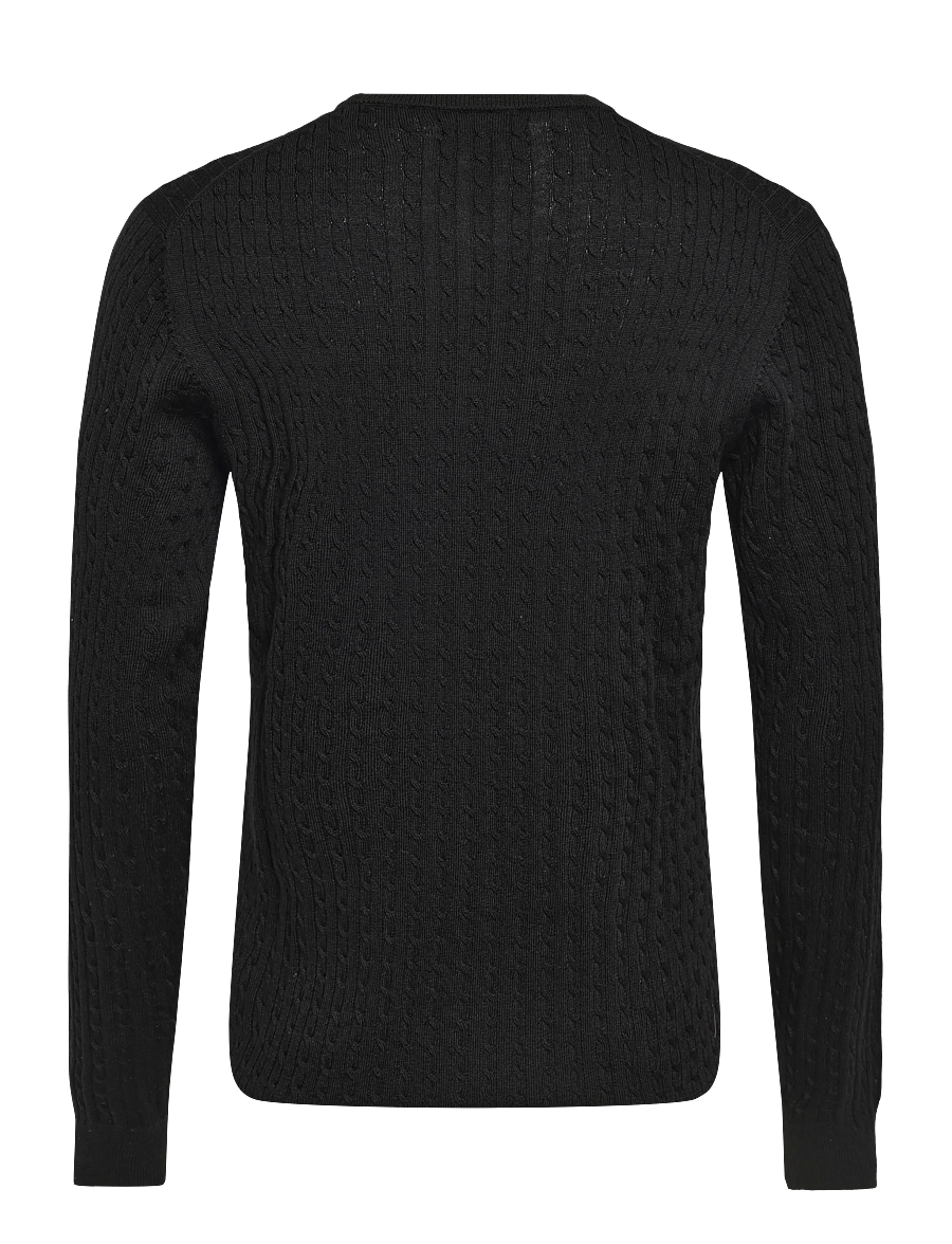 Matinique - MAmargrate Cabel - round necks - black - 1