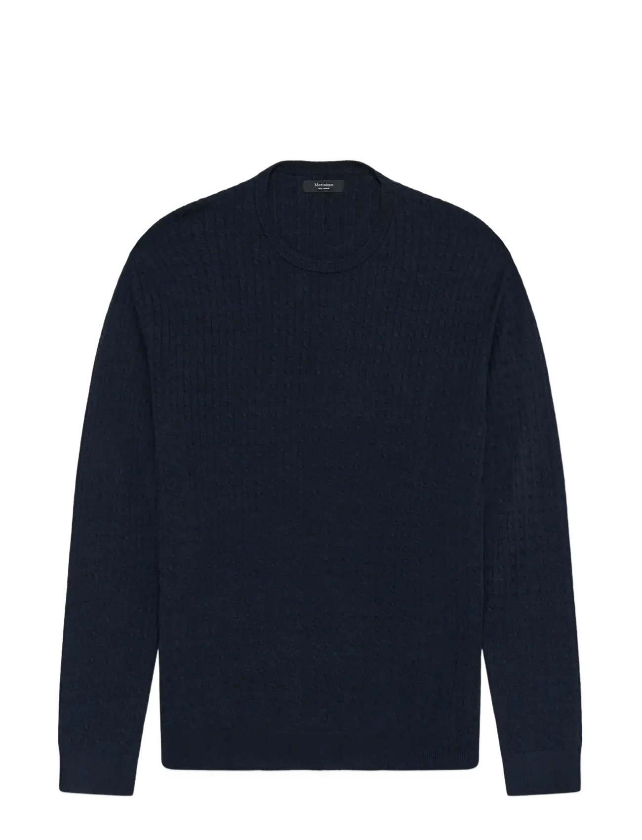 Matinique - MAmargrate Cabel - rundhals - dark navy melange - 1