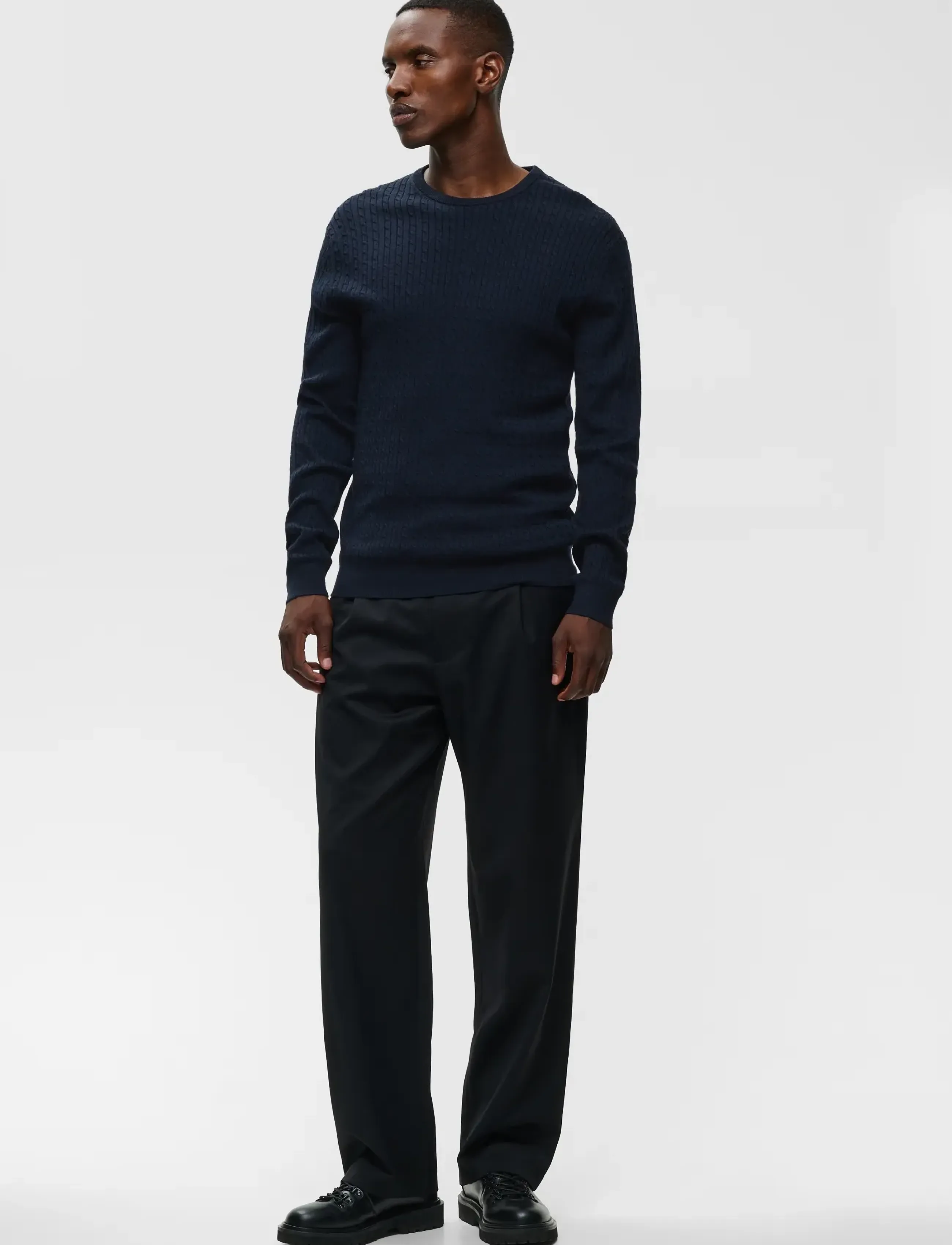 Matinique - MAmargrate Cabel - rundhals - dark navy melange - 2
