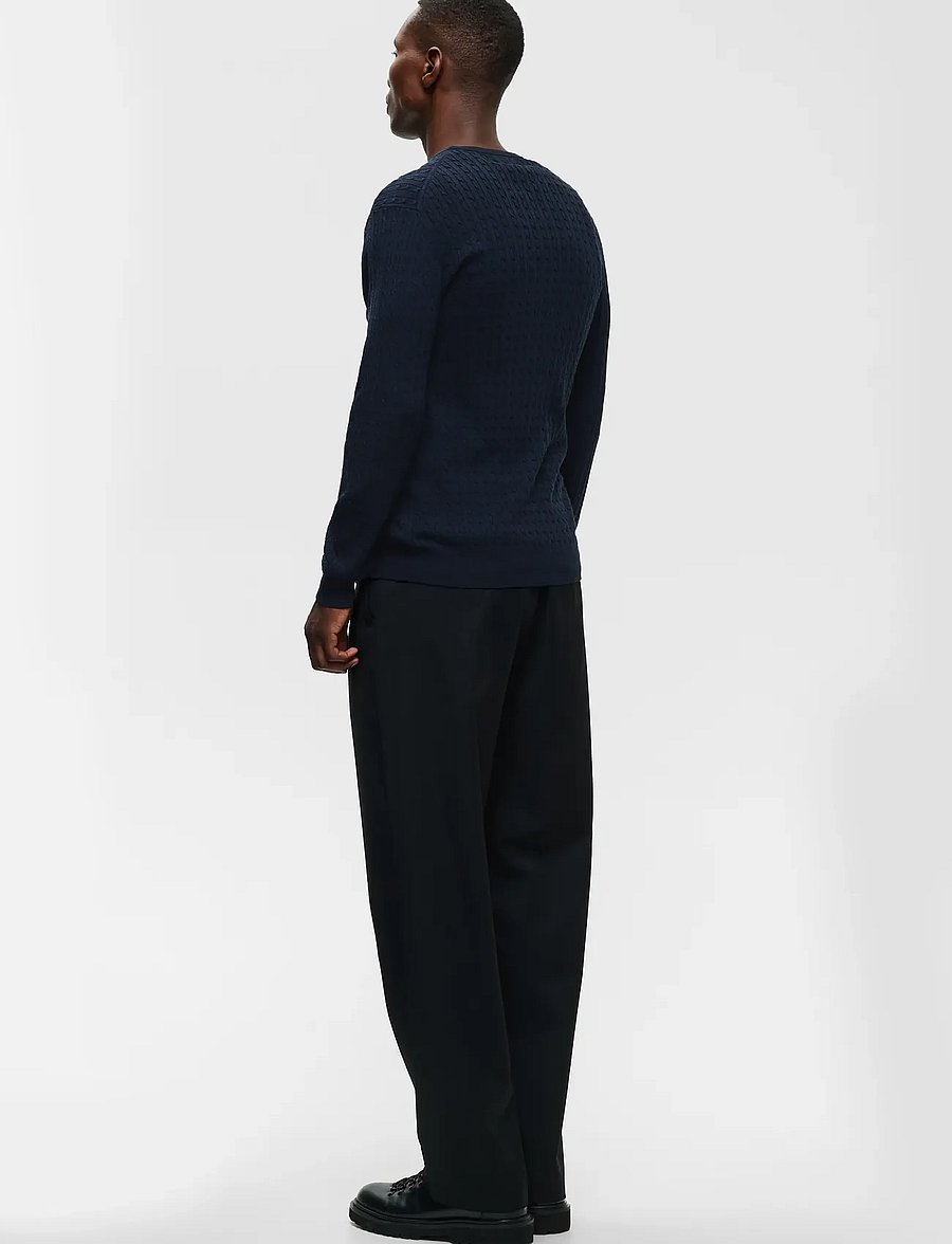 Matinique - MAmargrate Cabel - rundhals - dark navy melange - 3