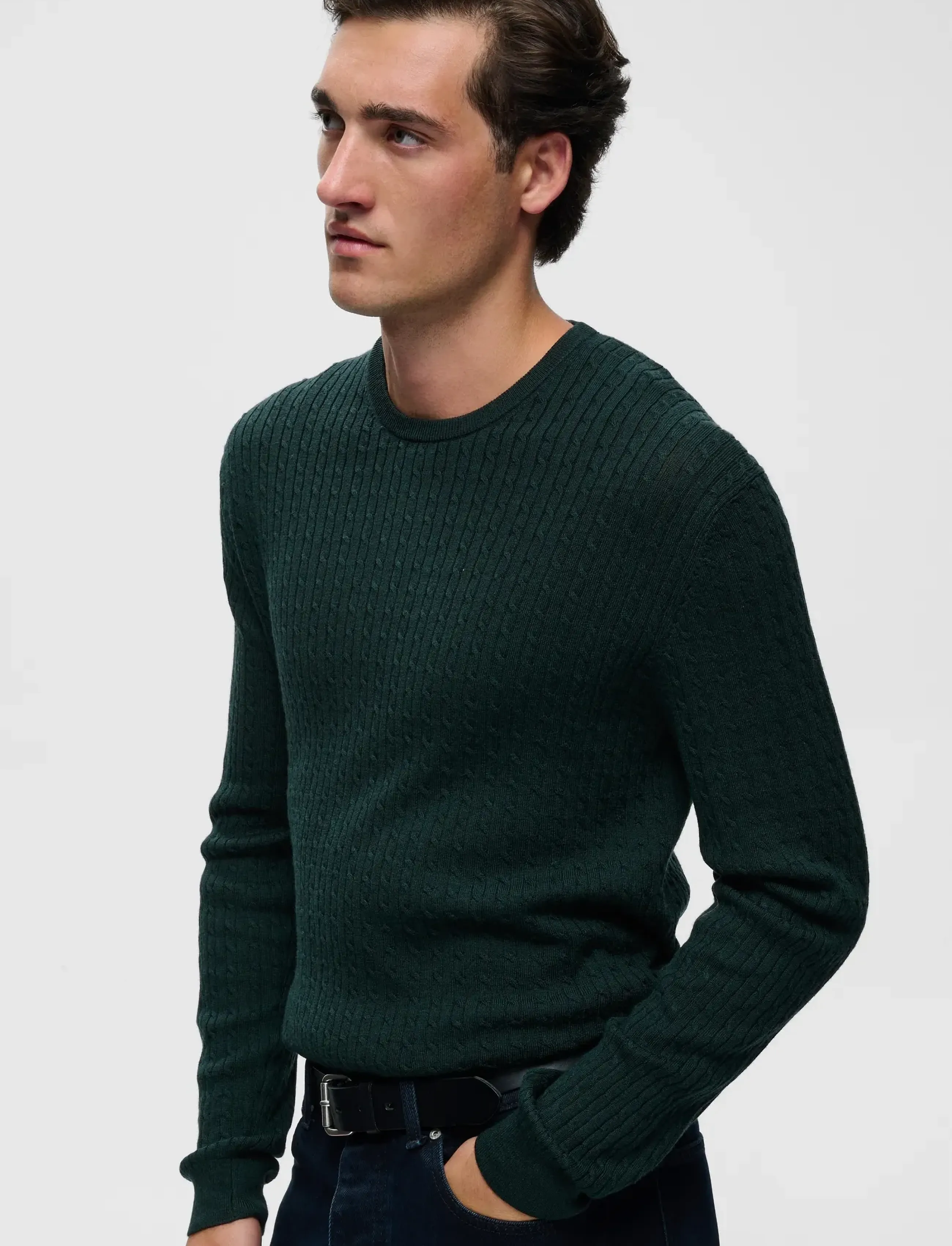 Matinique - MAmargrate Cabel - round necks - scarab melange - 5