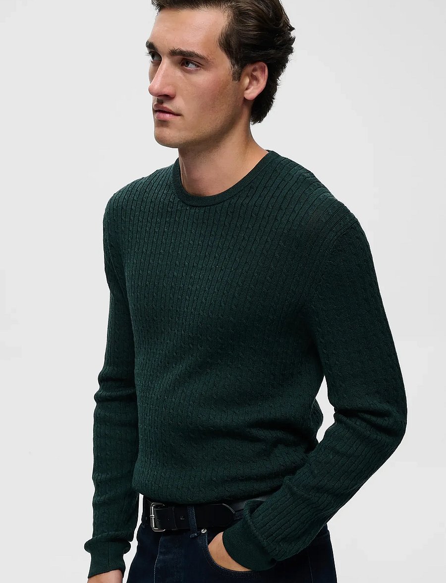 Matinique - MAmargrate Cabel - round necks - scarab melange - 5