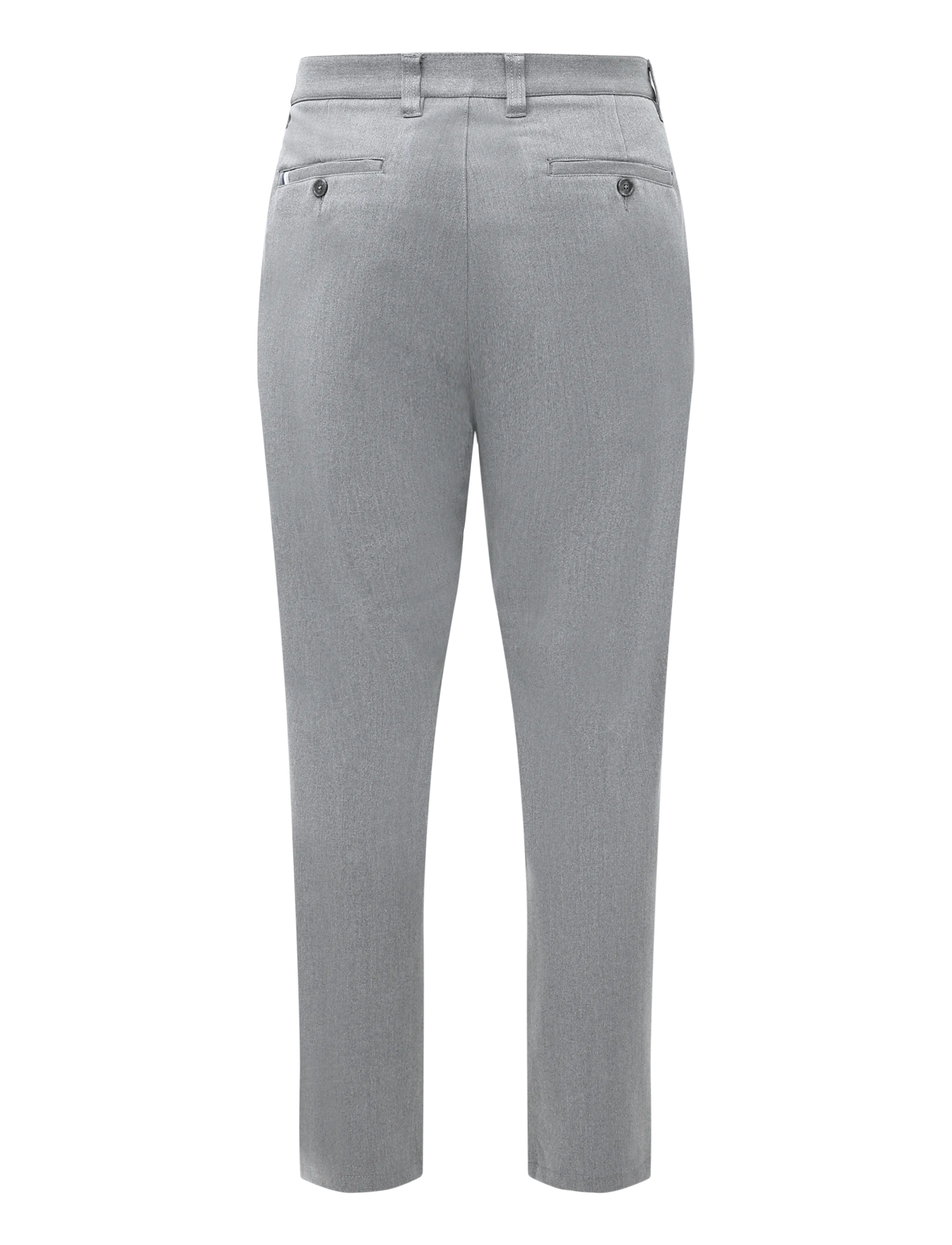 Matinique - MAPristu - casual byxor - medium grey melange - 2
