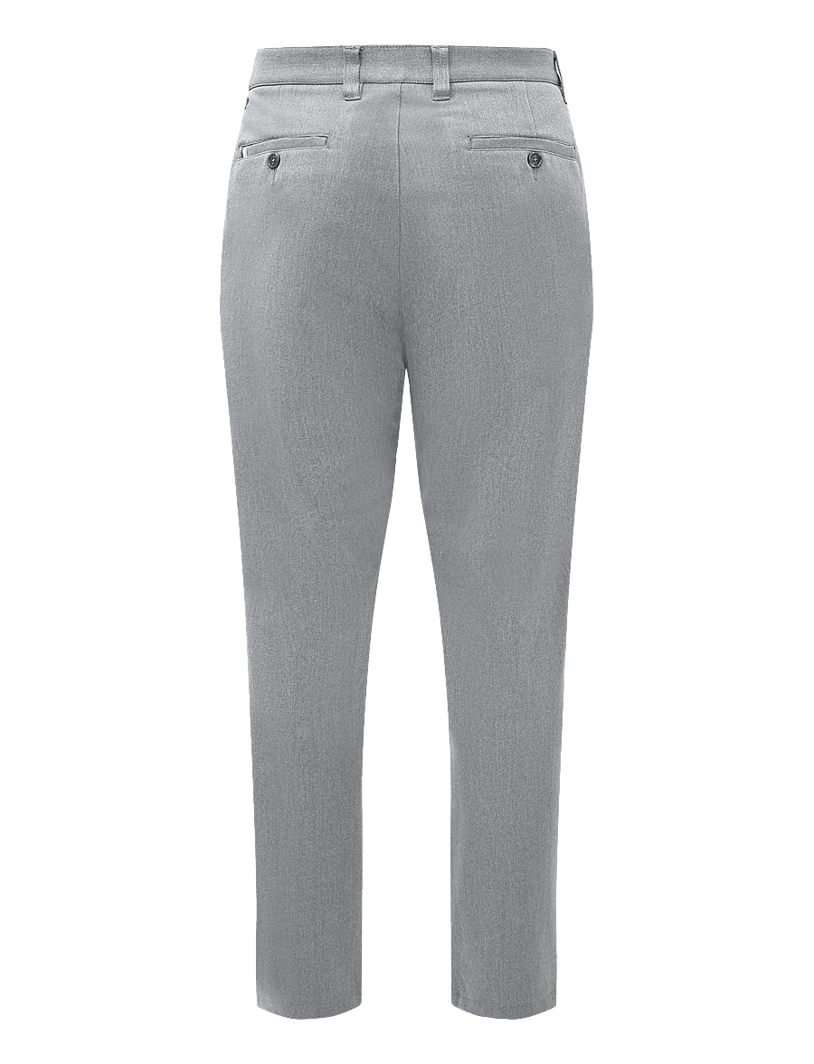 Matinique - MAPristu - casual byxor - medium grey melange - 2