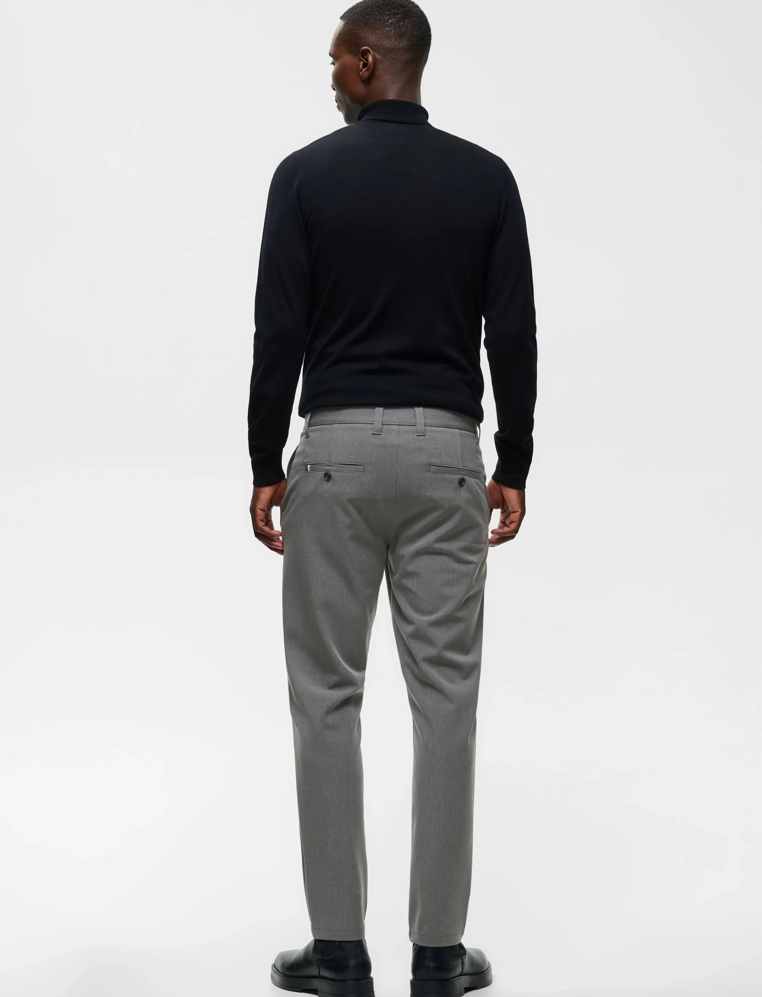 Matinique - MAPristu - casual byxor - medium grey melange - 3