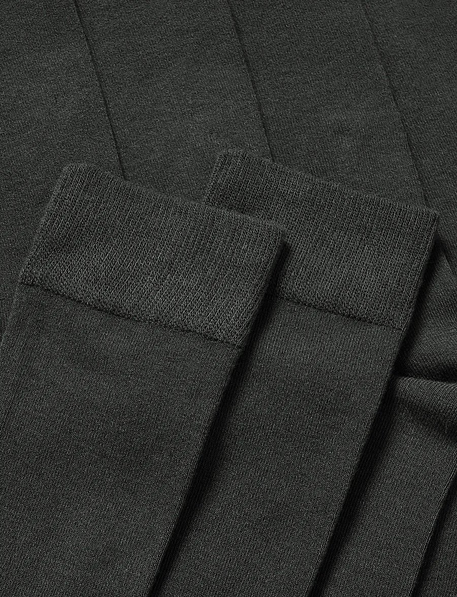 Matinique - MASocks 3-Pack - vanliga strumpor - dark grey melange - 1