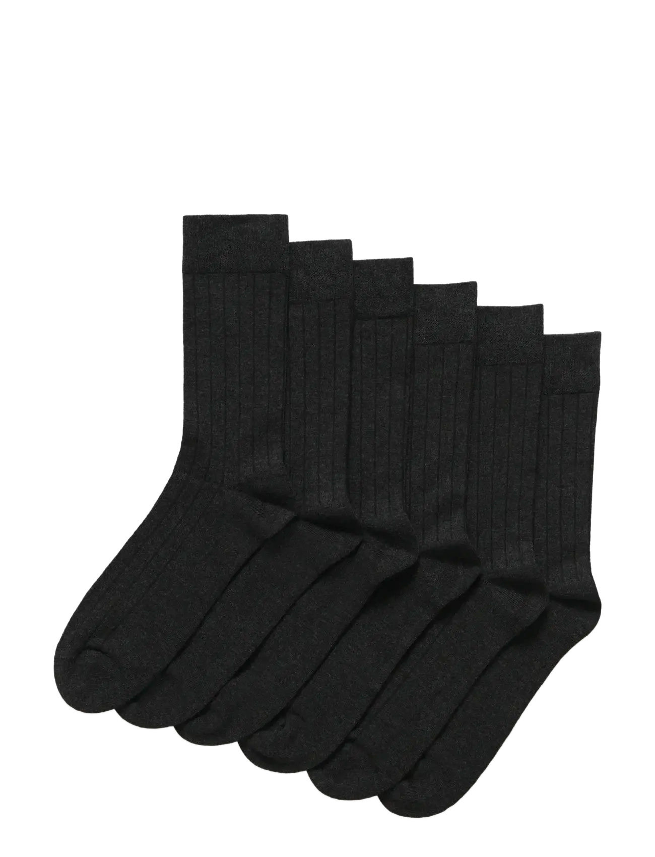 Matinique MASocks rib 3-Pack - Underwear - BLACK / black