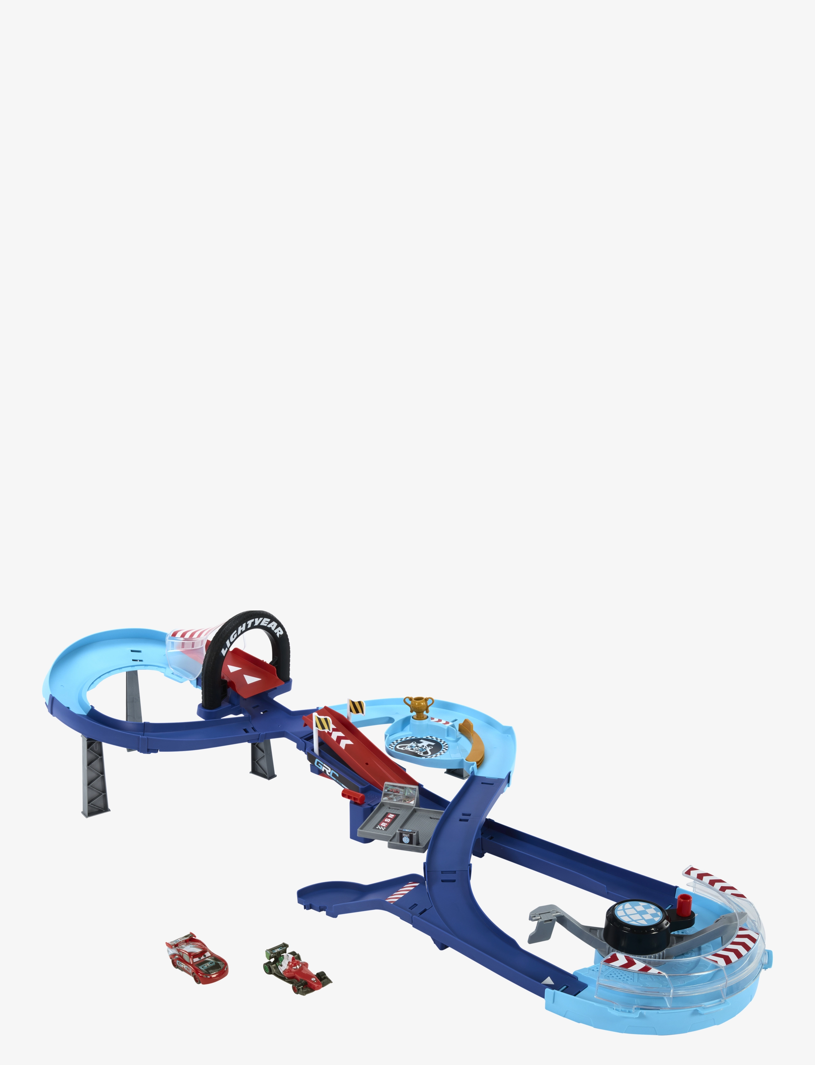 Biler Disney Pixar Cars Global Racers Cup Grc Jumping Raceway Playset, One Size, Toy & Vehicles, Mehrfarbig/gemustert - Race Tracks, Kinder