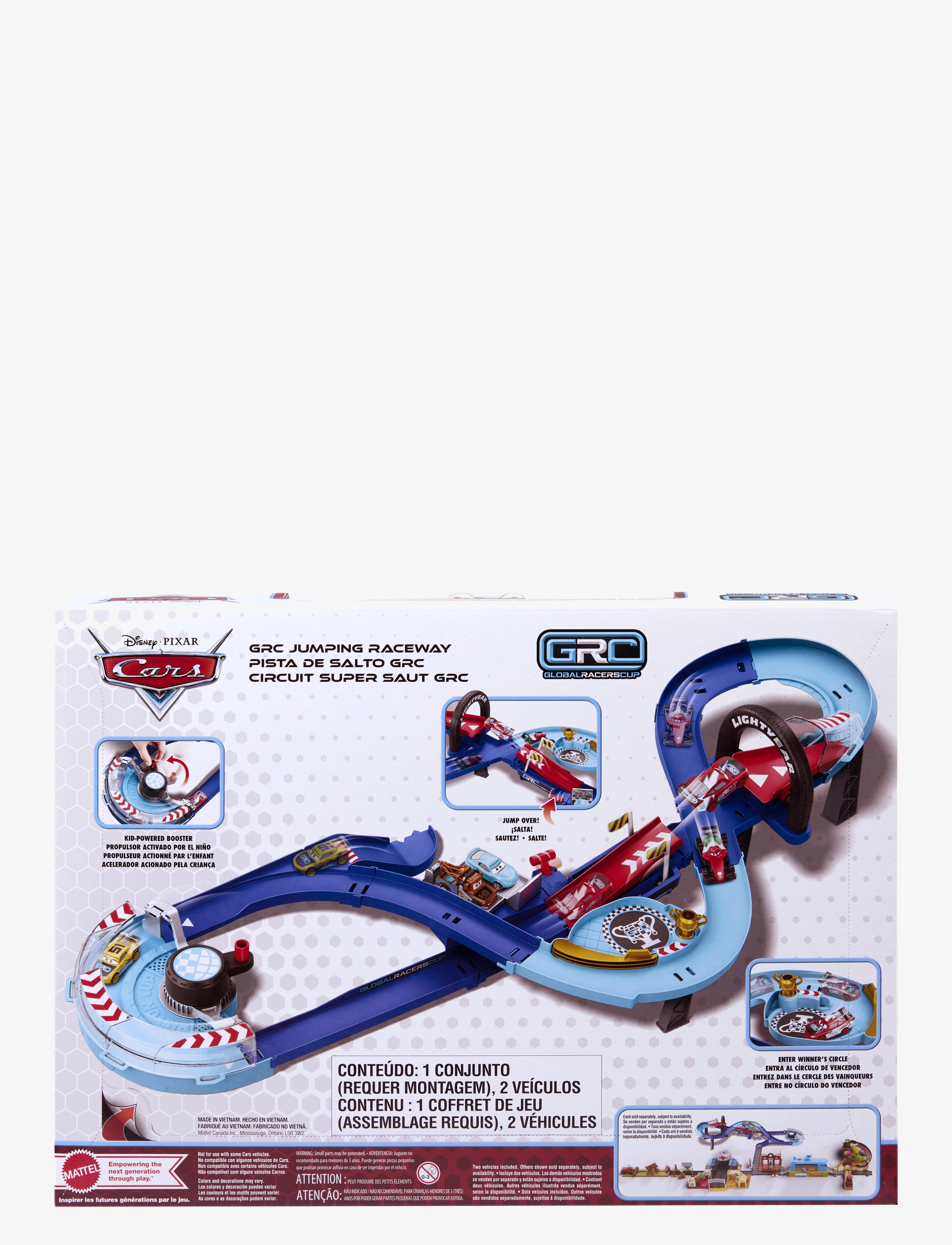 Cars - Disney Pixar Cars Global Racers Cup GRC Jumping Raceway Playset - circuits de course - multi color - 4