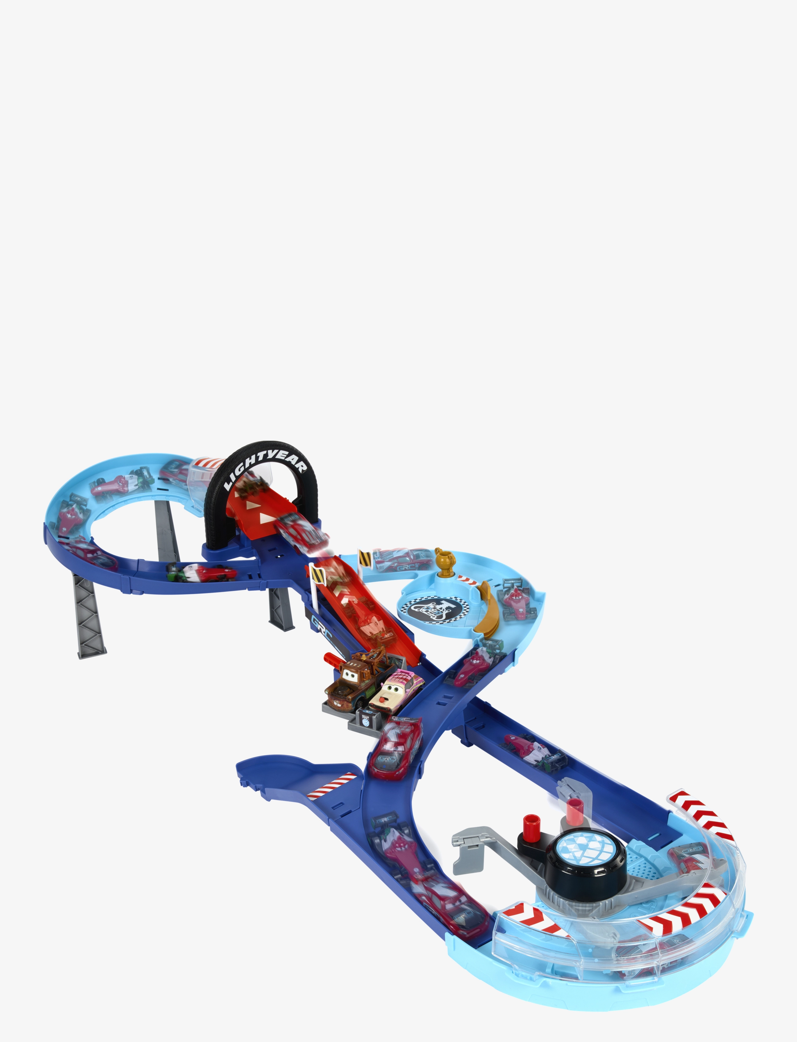 Cars - Disney Pixar Cars Global Racers Cup GRC Jumping Raceway Playset - circuits de course - multi color - 5