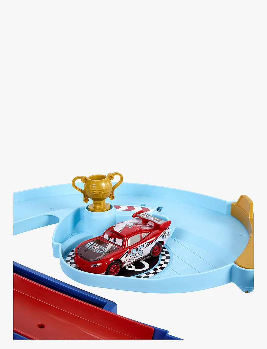 Cars - Disney Pixar Cars Global Racers Cup GRC Jumping Raceway Playset - back to school - multi color - 5
