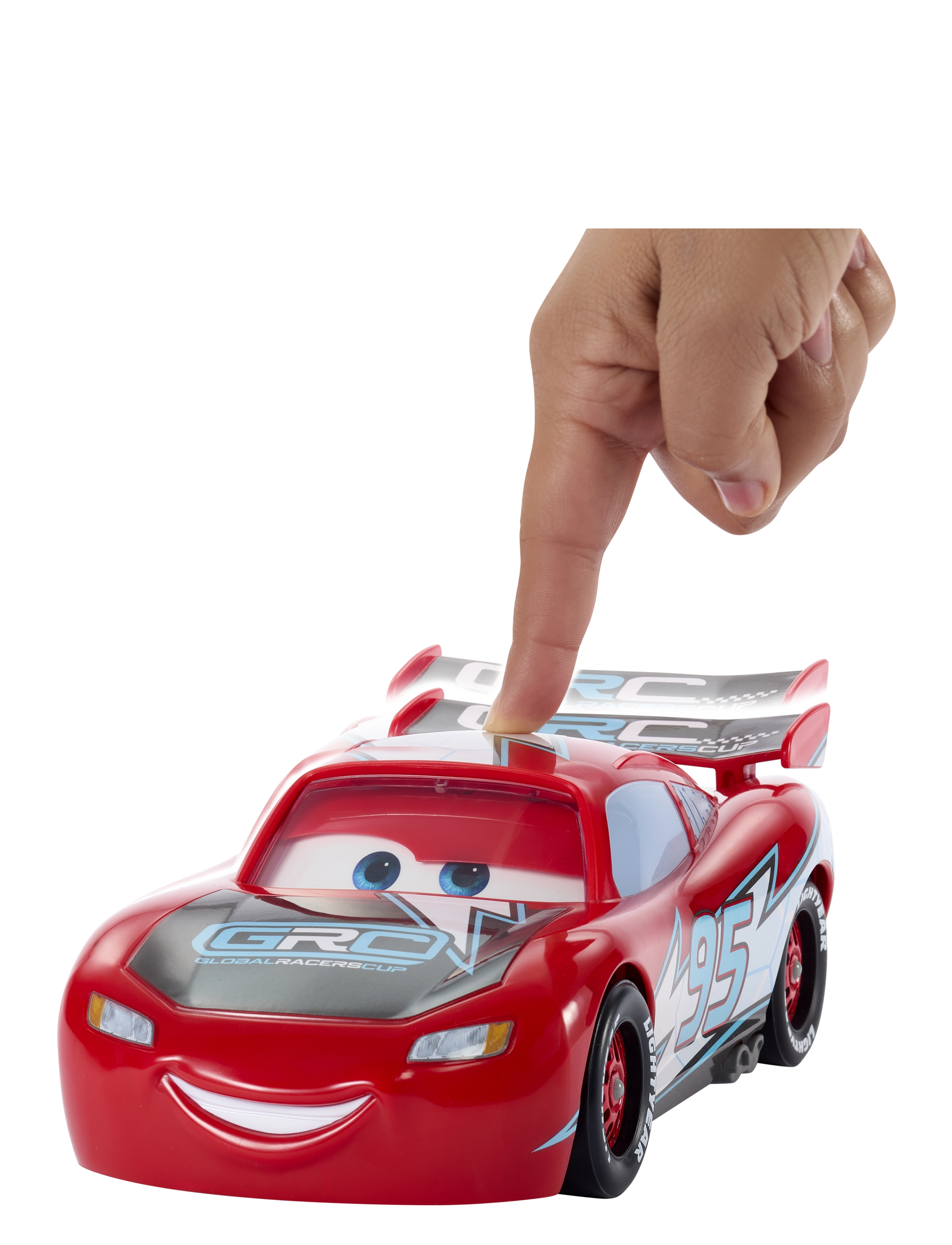 Cars - Disney Pixar Cars Disney and Pixar Cars Global Racers Cup Drift & Race Lightning McQueen - multi color - 1