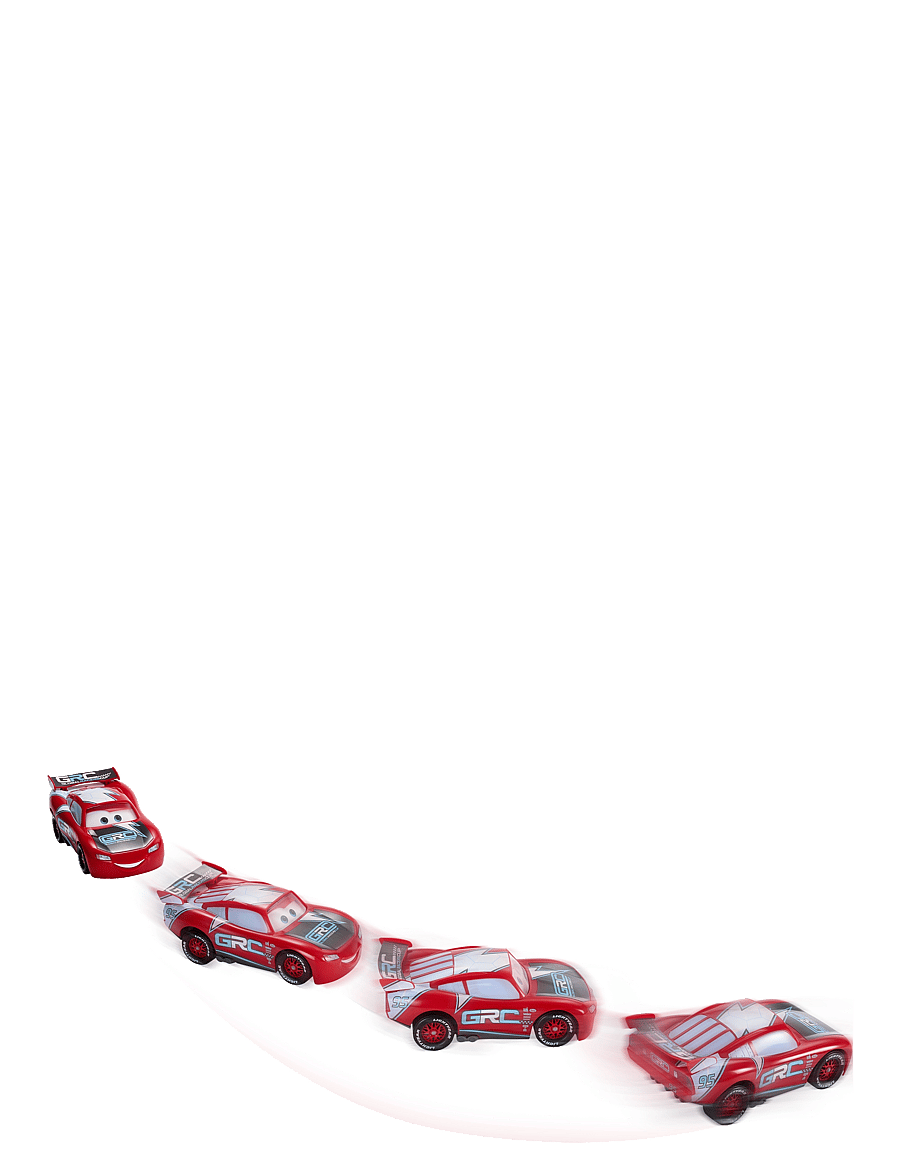 Cars - Disney Pixar Cars Disney and Pixar Cars Global Racers Cup Drift & Race Lightning McQueen - multi color - 2