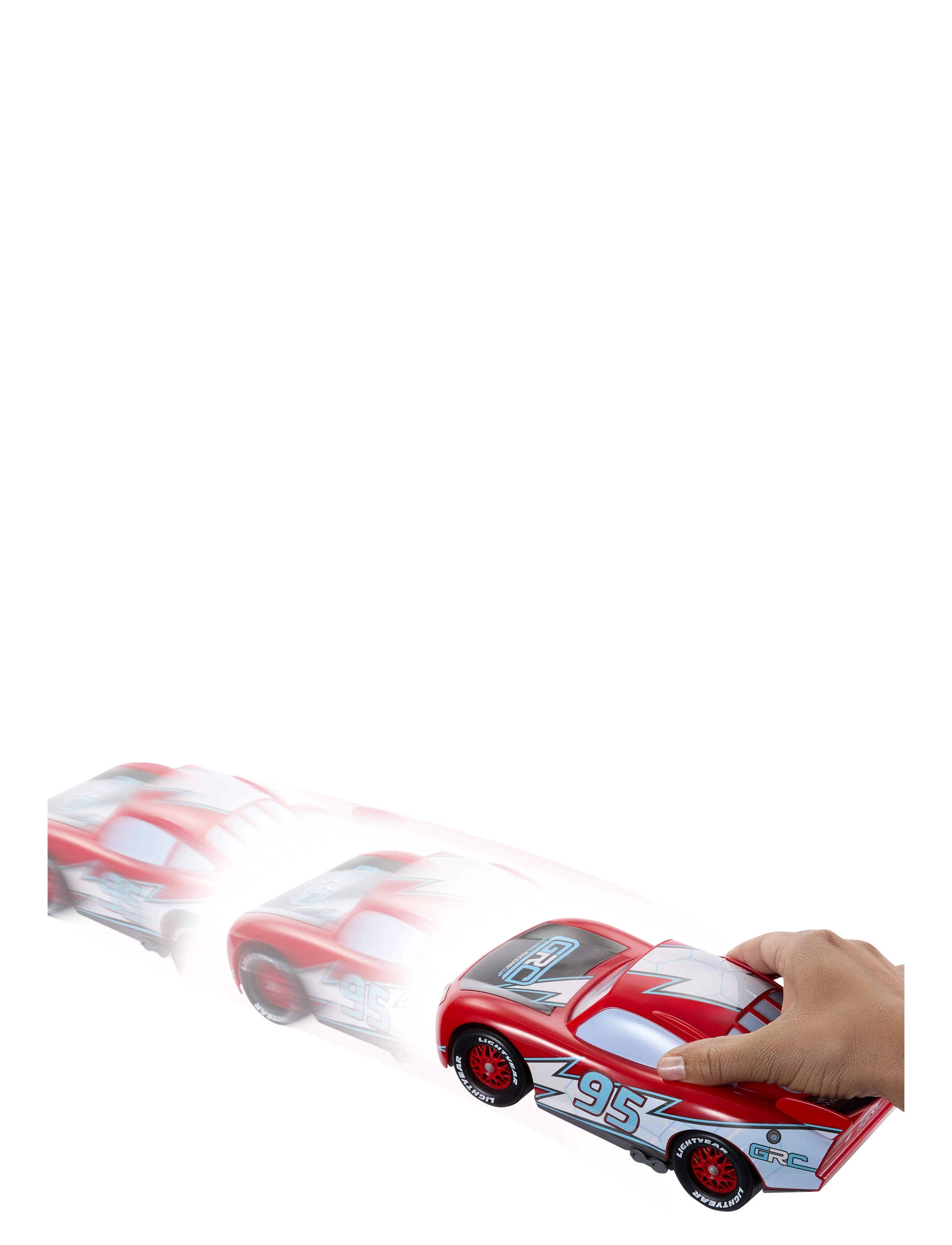 Cars - Disney Pixar Cars Disney and Pixar Cars Global Racers Cup Drift & Race Lightning McQueen - multi color - 3