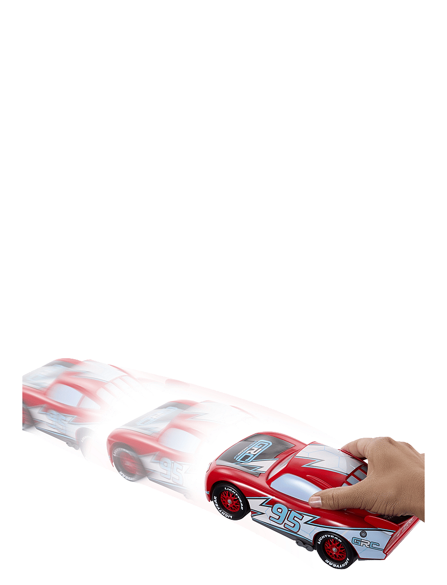 Cars - Disney Pixar Cars Disney and Pixar Cars Global Racers Cup Drift & Race Lightning McQueen - multi color - 3