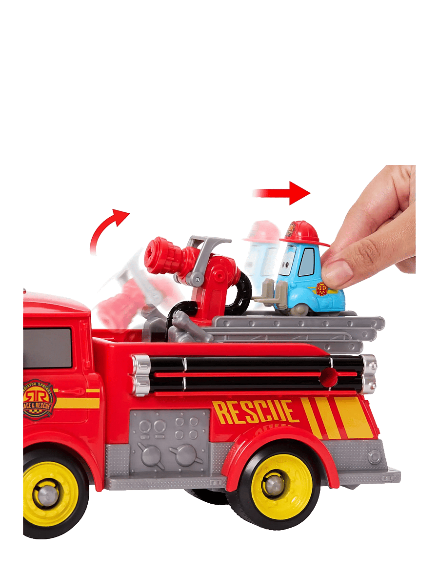 Autod - Cars Hero CARS 2025 R&R FIREFIGHTING RED & GUIDO - tuletõrjeautod - multi color - 3