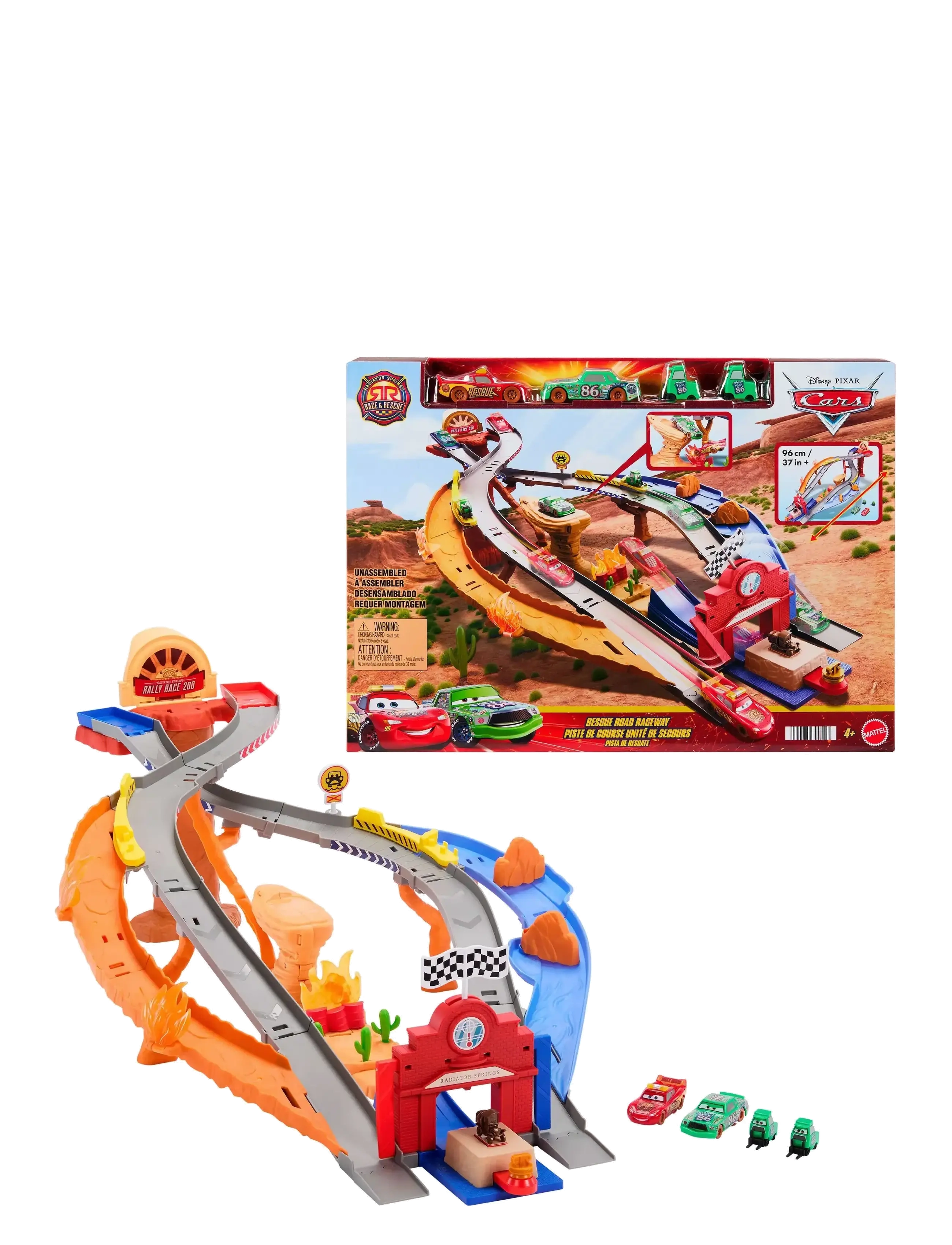 CARS Cars 1:55 Playsets & Haulers Cars Fall 2025 Media Driver Playset Patterned - One Size - Kinder