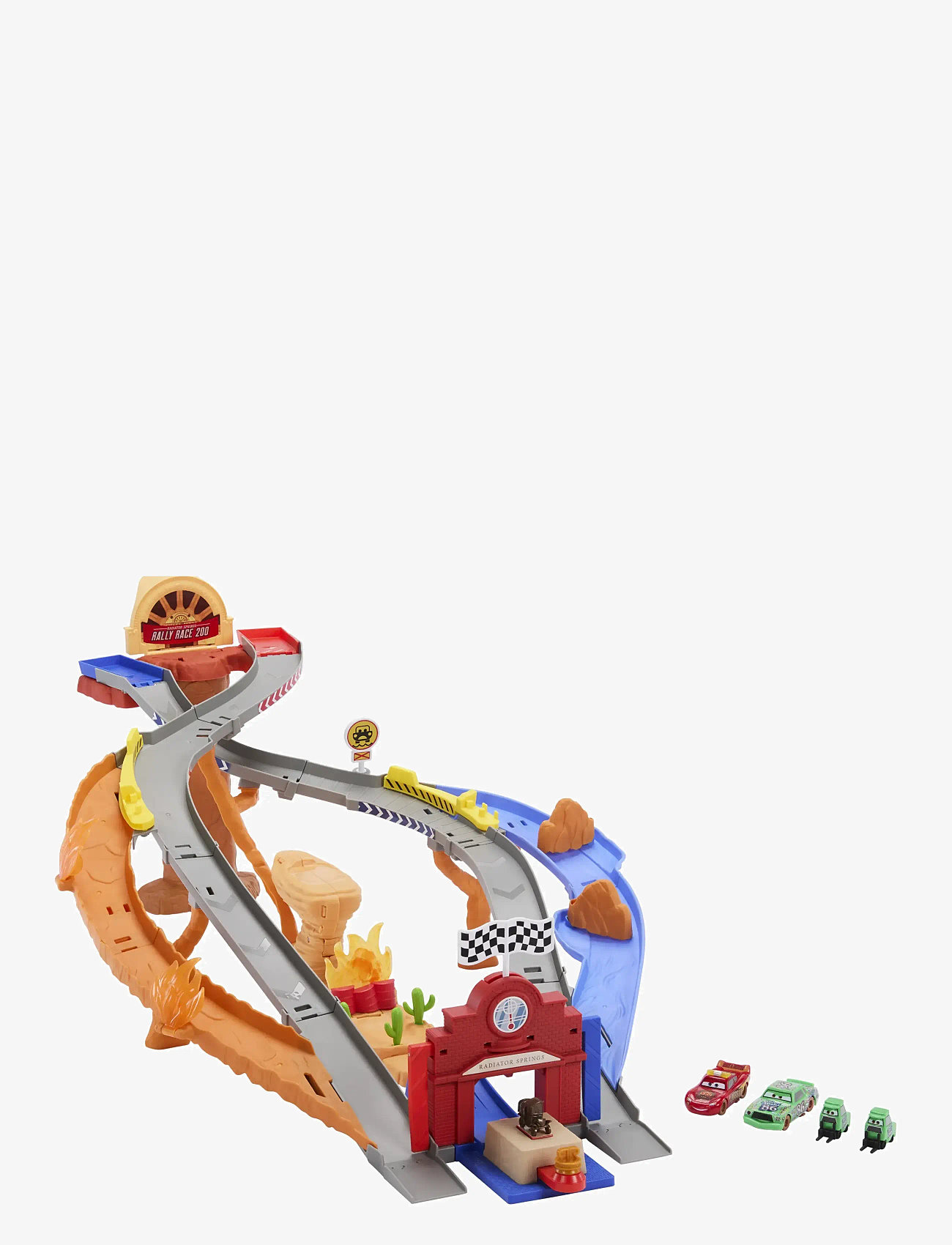 Cars - Cars 1:55 Playsets & Haulers CARS FALL 2025 MEDIA DRIVER PLAYSET - rennbahnen - multi color - 2