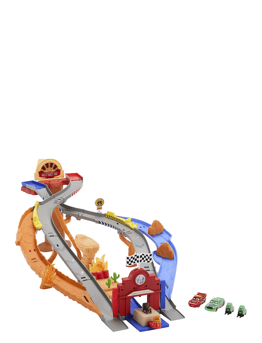 Autod - Cars 1:55 Playsets & Haulers CARS FALL 2025 MEDIA DRIVER PLAYSET - võistlusrajad - multi color - 2