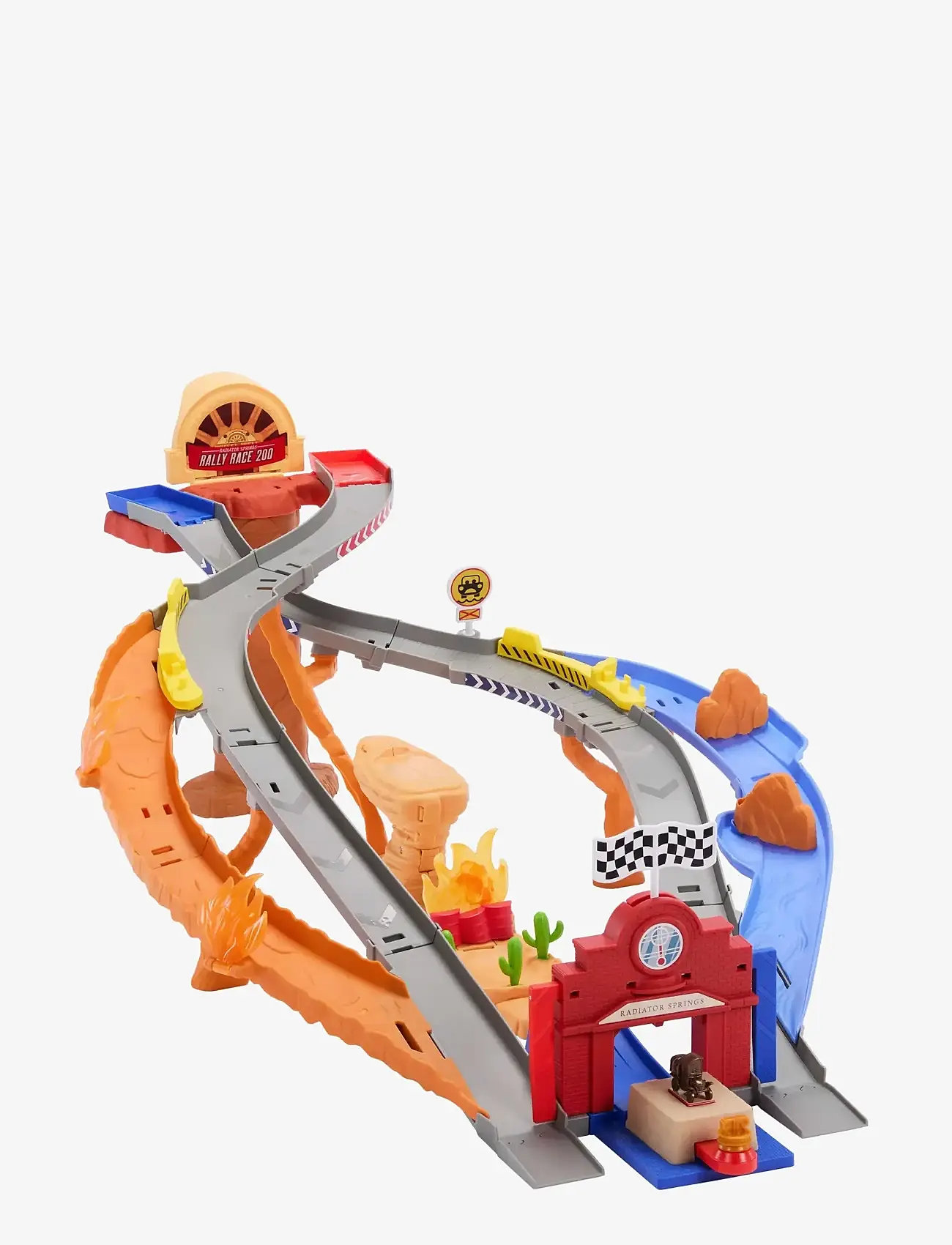 Cars - Cars 1:55 Playsets & Haulers CARS FALL 2025 MEDIA DRIVER PLAYSET - rennbahnen - multi color - 3