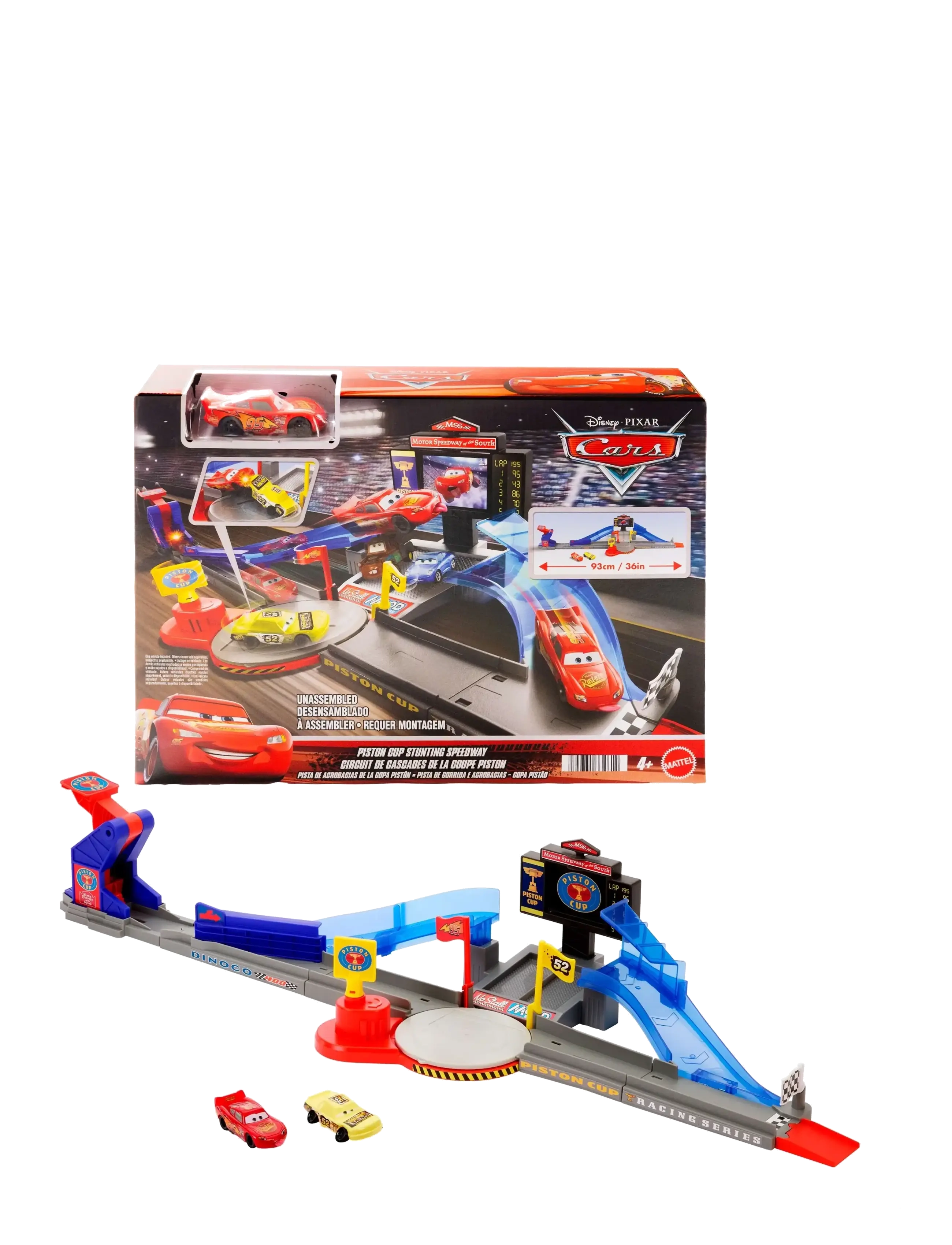 Biler Cars 1:55 Playsets & Haulers Spring 2026 Key Driver Playset, One Size, Toy Vehicles, Rot - Race Tracks, Kinder