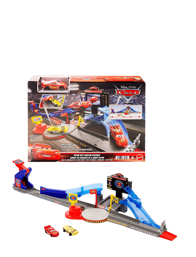 Biler - Cars 1:55 Playsets & Haulers CARS SPRING 2026 KEY DRIVER PLAYSET - legesæt - multicolor - 0