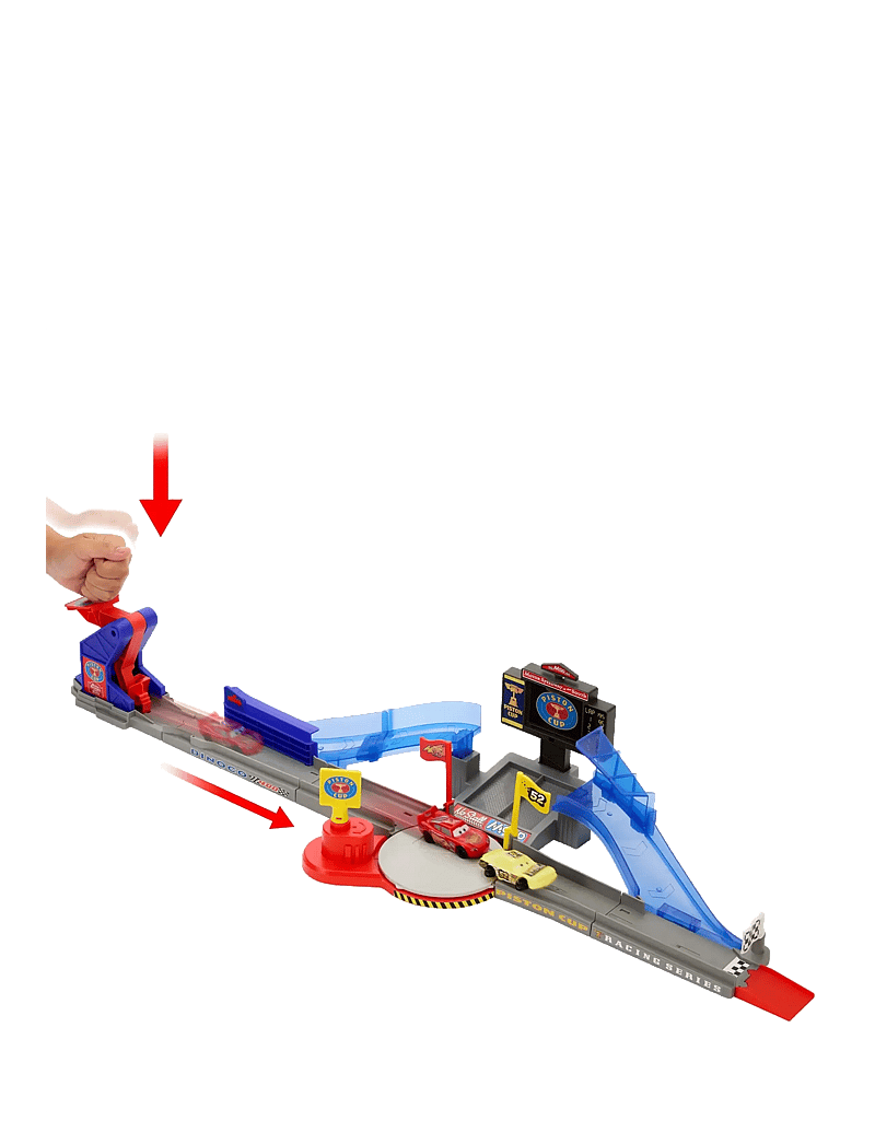 Biler - Cars 1:55 Playsets & Haulers CARS SPRING 2026 KEY DRIVER PLAYSET - legesæt - multicolor - 1