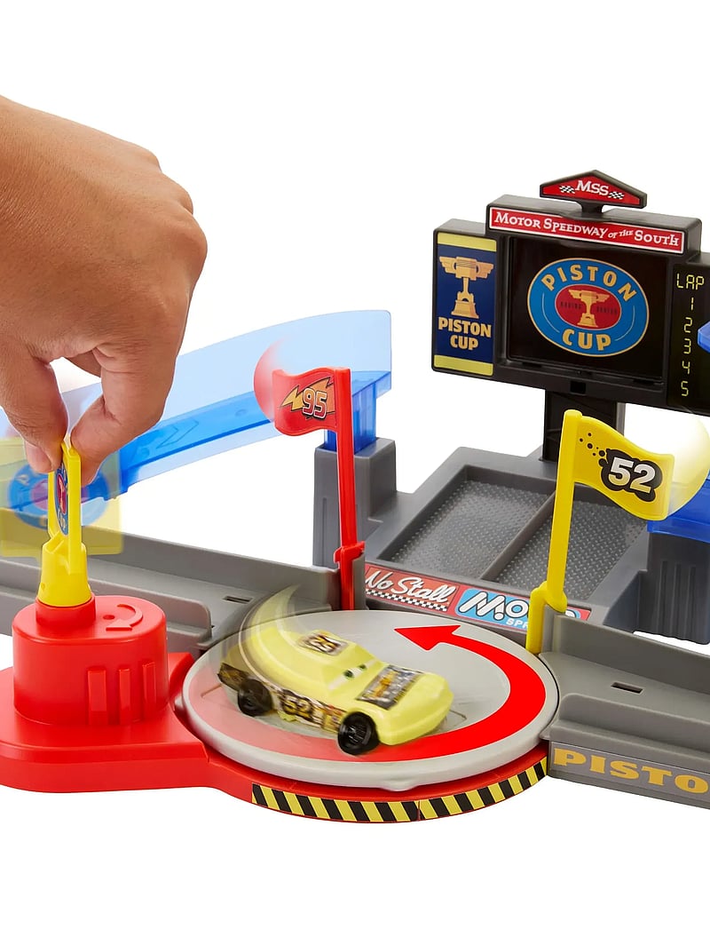 Biler - Cars 1:55 Playsets & Haulers CARS SPRING 2026 KEY DRIVER PLAYSET - legesæt - multicolor - 2