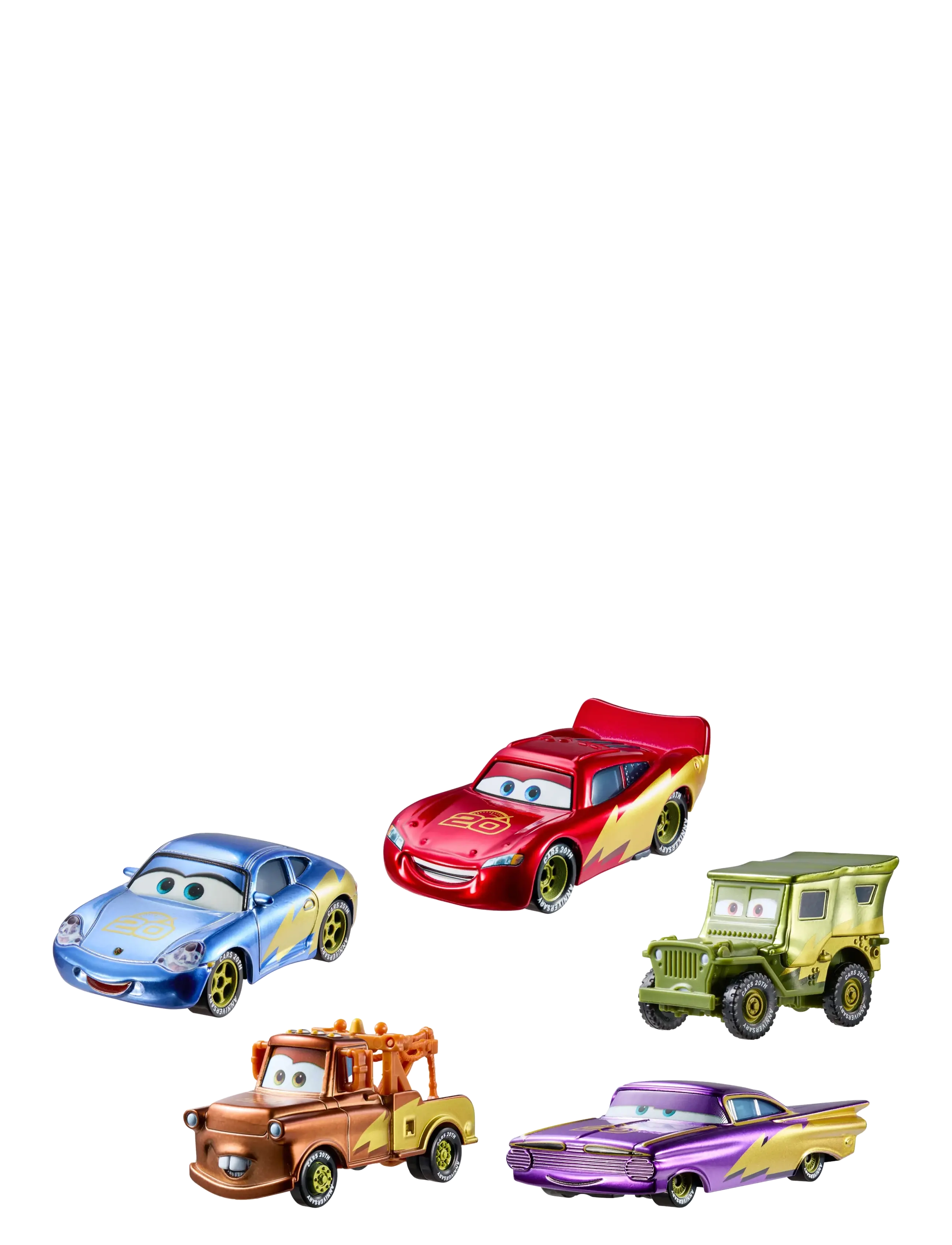 Cars Disney and Pixar Cars Race To Celebrate 20th Anniversary Radiator Springs 5-Pack - Toys - MULTICOLOR / multi