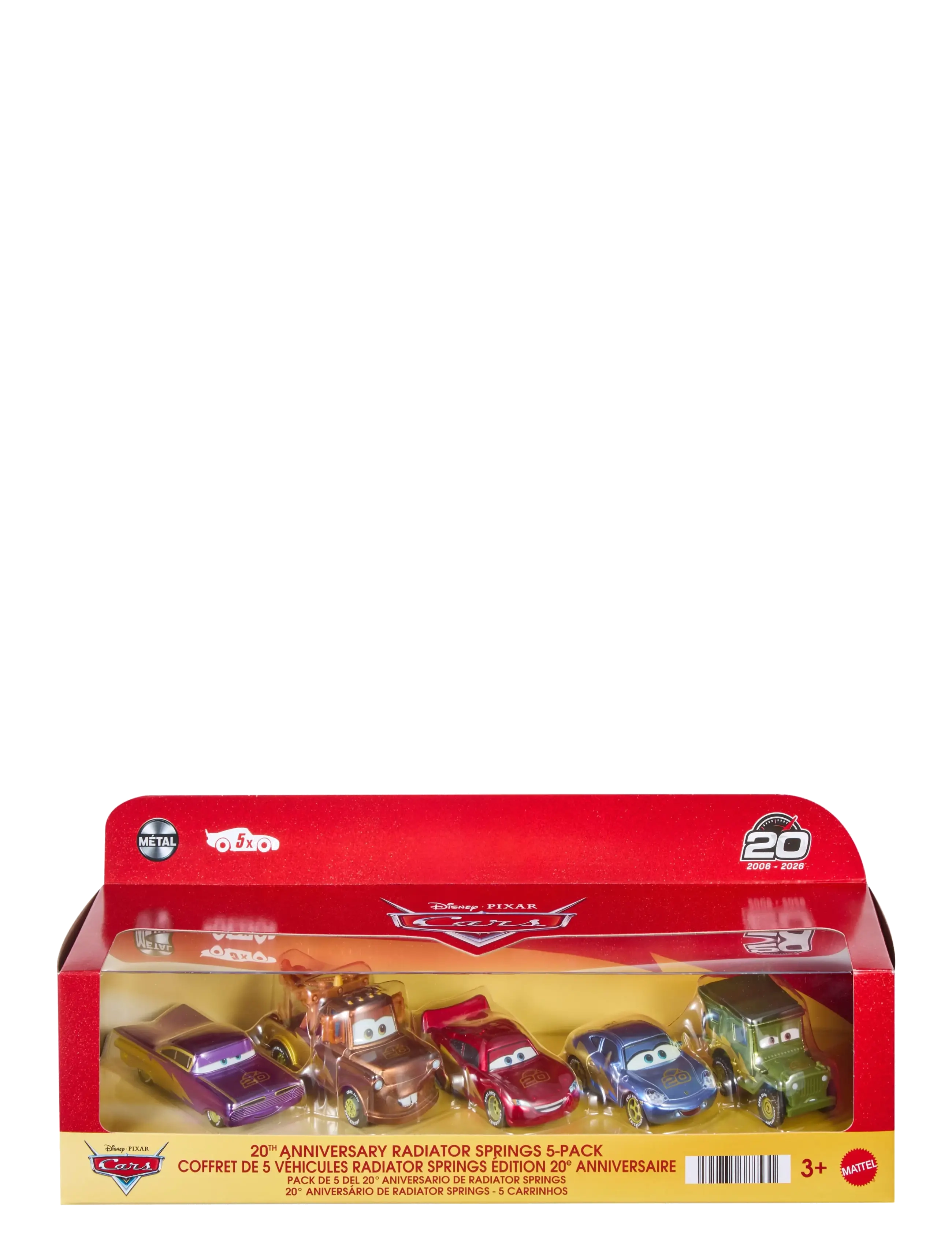 Cars - Disney and Pixar Cars Race To Celebrate 20th Anniversary Radiator Springs 5-Pack - spielzeugautos - multicolor - 1