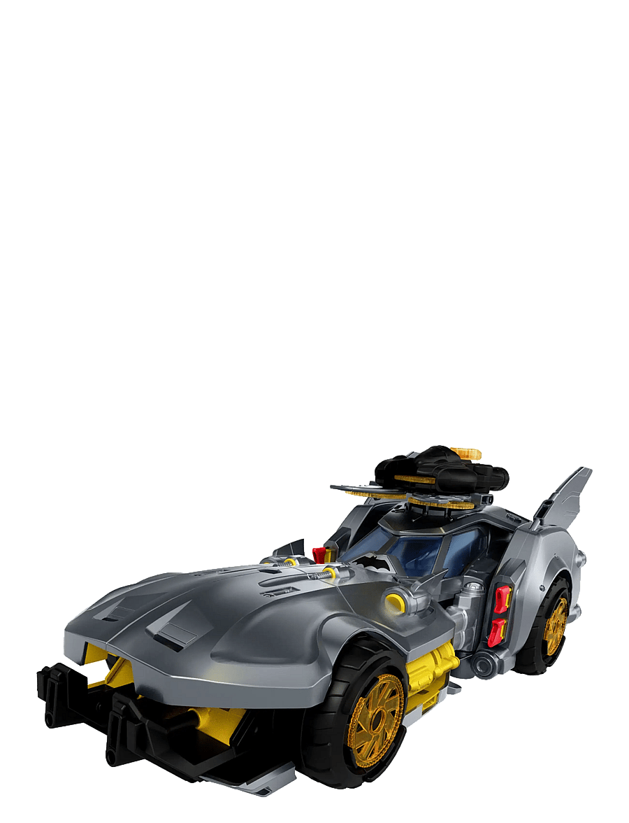 DC Comics - DC Premier Batmobile Vehicle, Batman Signature Crime Fighting Car with Bat-Drone Cannon - multicolor - 1