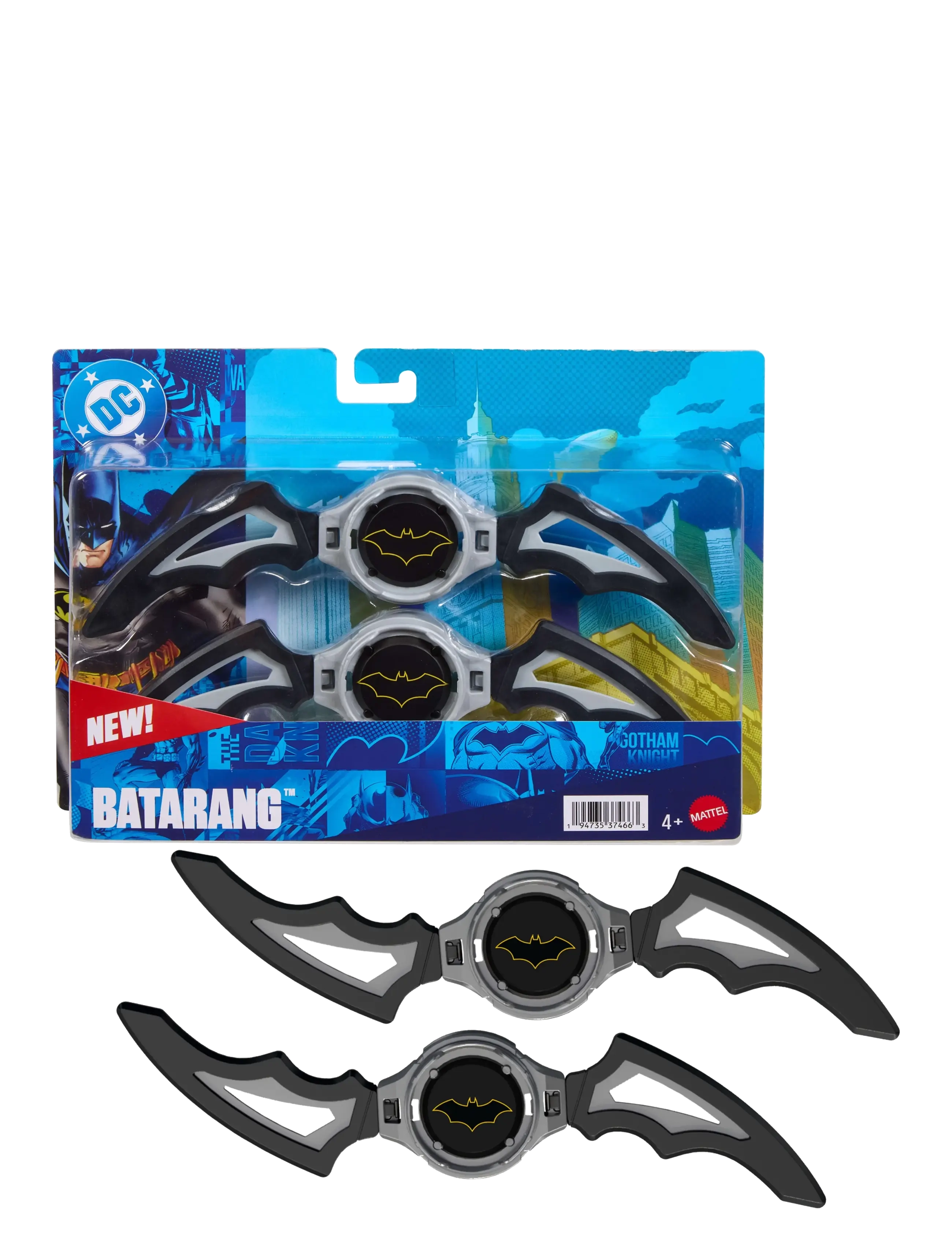 DC Comics Dc Premier Batlink Batarang Role Play Toy, Iconic Batman Boomerang Weapon 8 Inches Wide, One Size, Playsets & Action Figures, Schwarz - Sets
