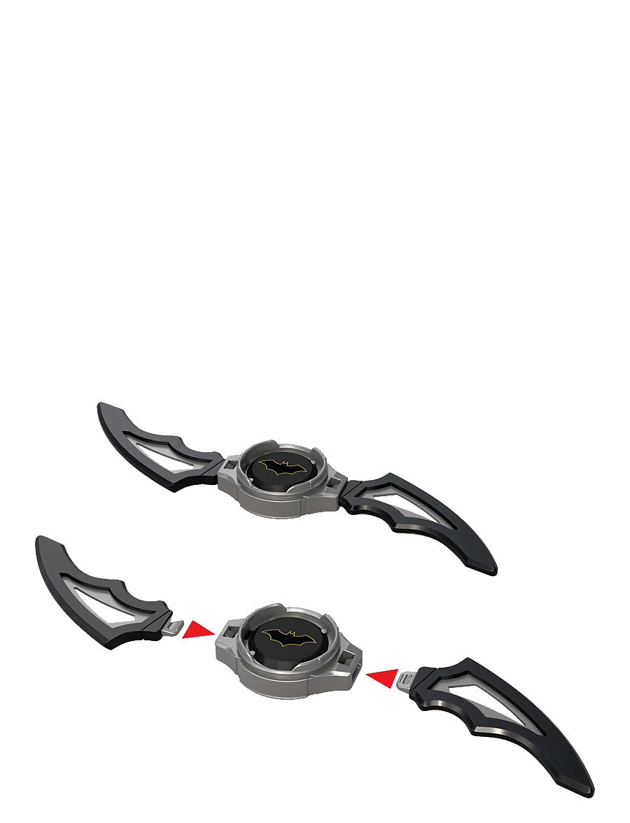 DC Comics - DC Premier Batlink Batarang Role Play Toy, Iconic Batman Boomerang Weapon 8 Inches Wide - multicolor - 1