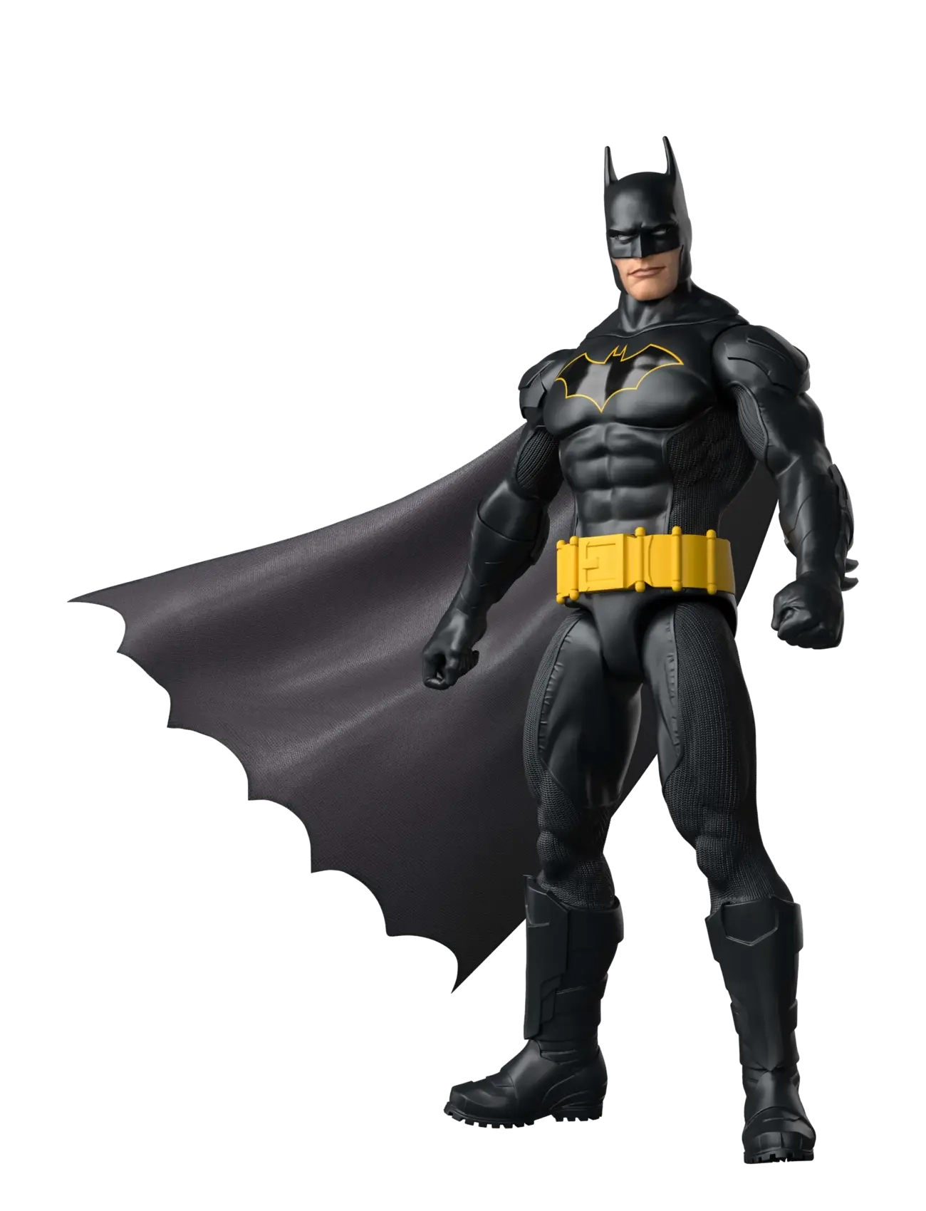 DC Comics Dc 12-Inch Batman Action Figure, Black Batsuit, 7 Points Of Articulation, Børn, Movies & Fairy Tale Characters, Sort, Str: ONE SIZE