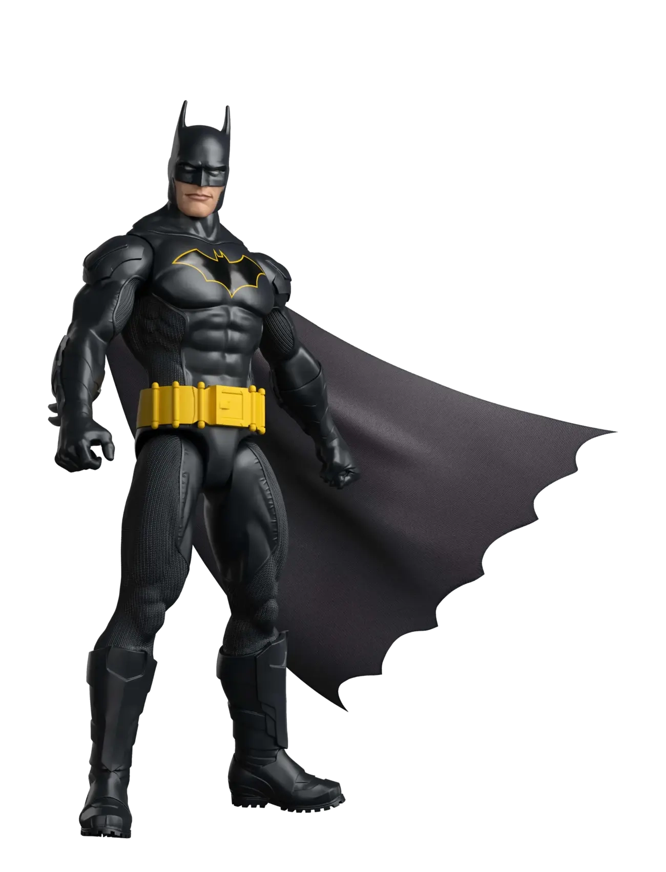 DC Comics - DC Comics DC 12-Inch Batman Action Figure, Black Batsuit, 7 Points of Articulation - film- & märchenfiguren - multicolor - 4