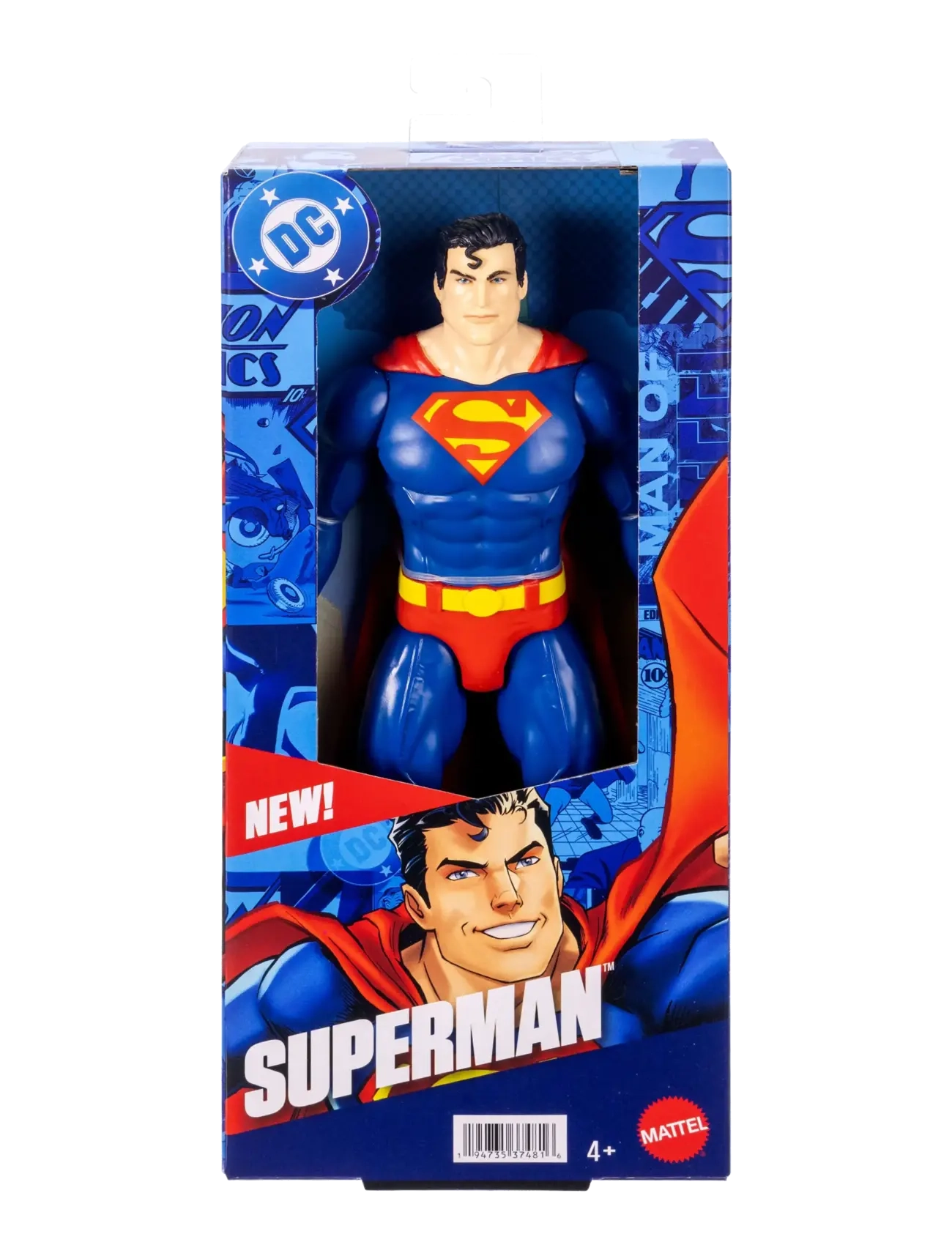 DC Comics - DC Comics DC 12-Inch Superman Action Figure, Classic Super Suit, 7 Points of Articulation - film- & märchenfiguren - multicolor - 1