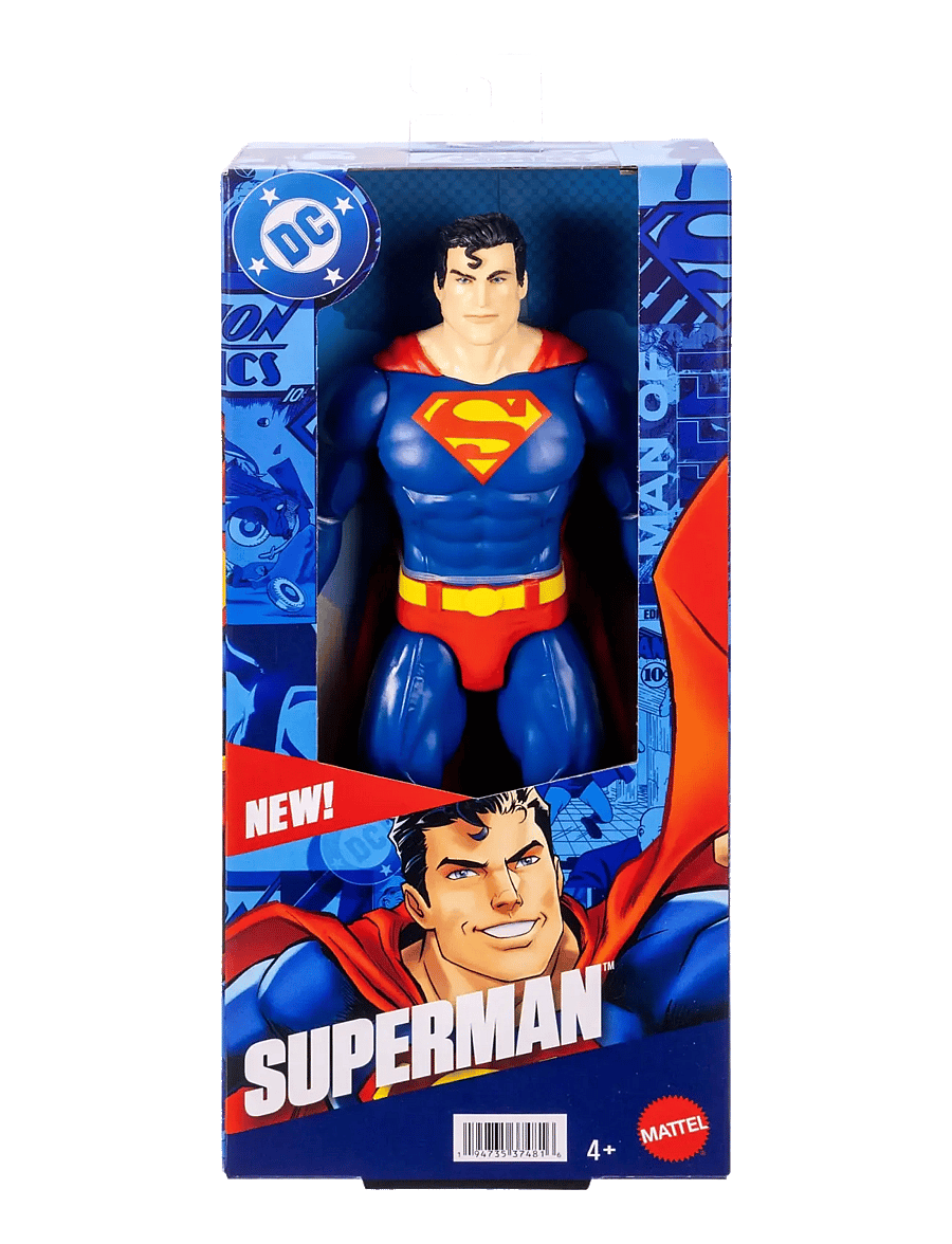 DC Comics - DC Comics DC 12-Inch Superman Action Figure, Classic Super Suit, 7 Points of Articulation - film- & märchenfiguren - multicolor - 1