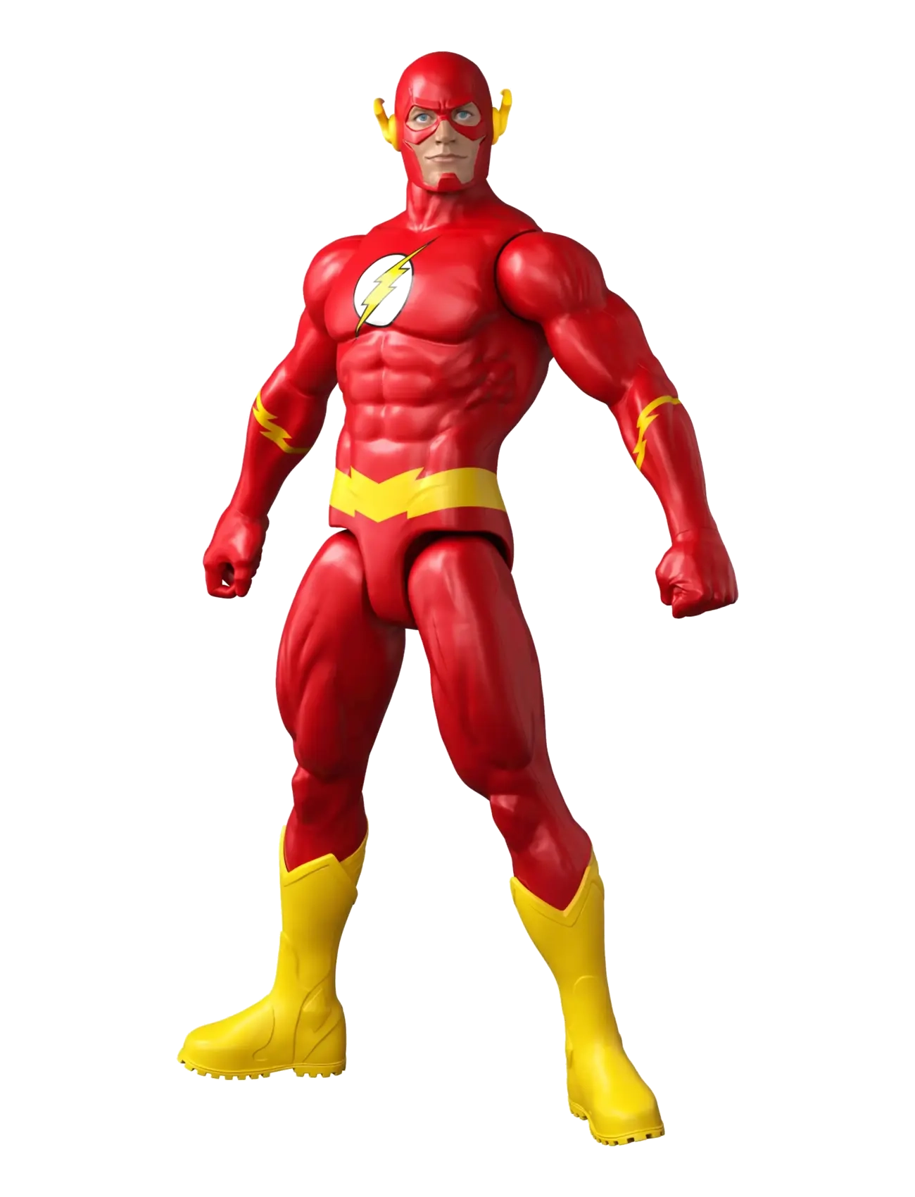 DC Comics Dc 12 Inch The Flash Action Figure, Classic Super Suit, 7 Points Of Articulation, Børn, Action Figures, Rød, Str: ONE SIZE